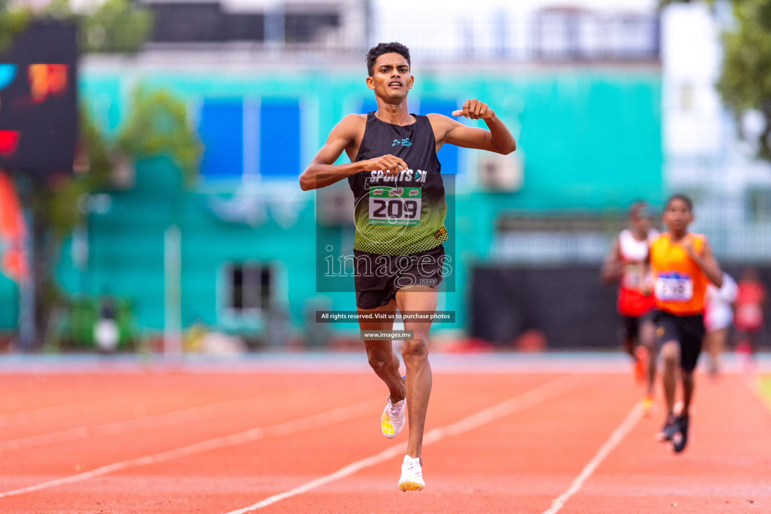 Day 2 of National Athletics Championship 2023 was held in Ekuveni Track at Male', Maldives on Friday, 24th November 2023. Photos: Nausham Waheed / images.mv