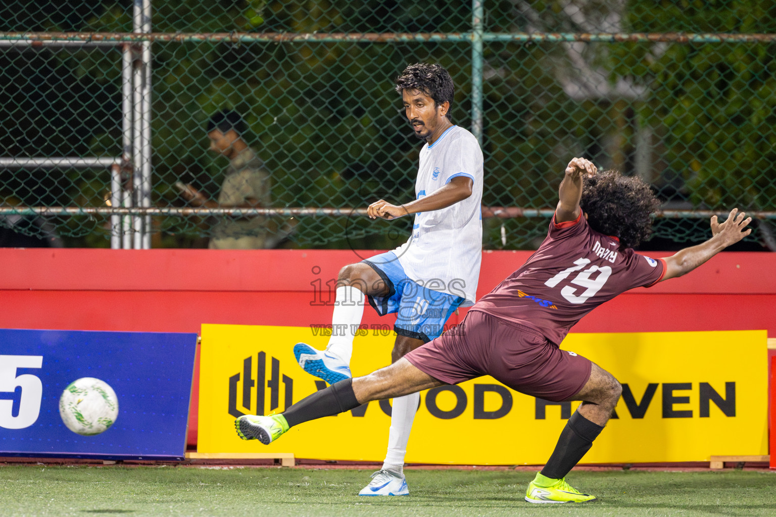 Smartown FC vs Maldives Post Limited in Day 7 of Office League 2025 was held on Tuesday, 22nd April 2025 in Hulhumale', Maldives. Photos: Ismail Thoriq / images.mv