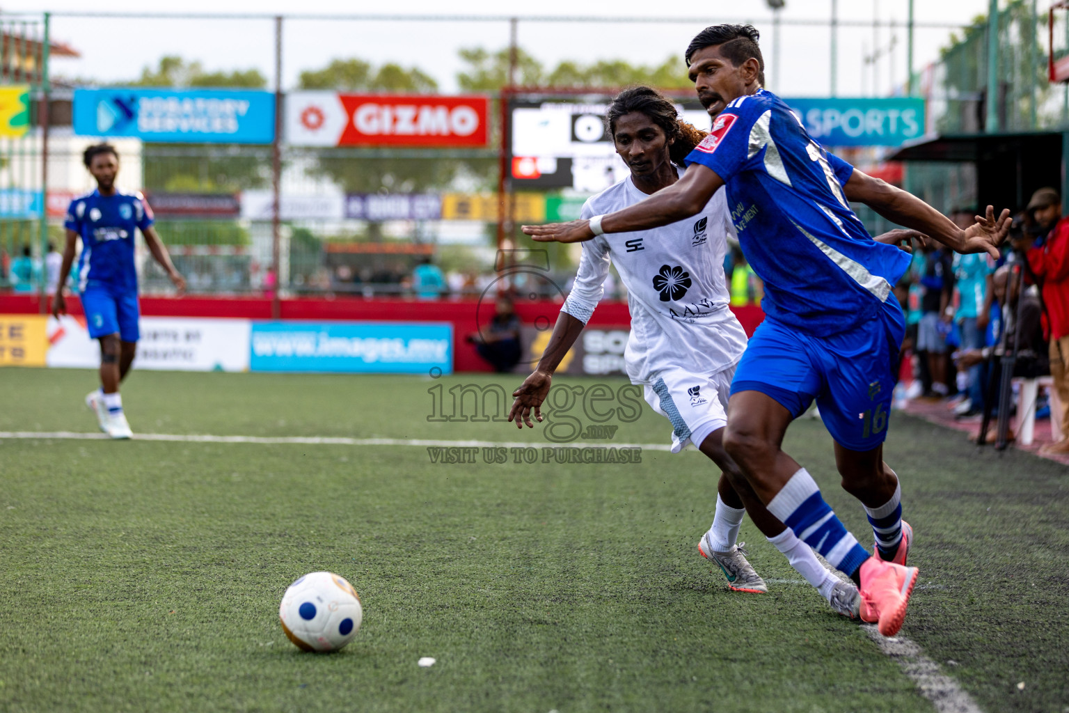 AA. Ukulhas VS AA. Mathiveri in Day 7 of Golden Futsal Challenge 2025 was held on Saturday, 11th January 2025, in Hulhumale', Maldives 
Photos: Hassan Simah / images.mv