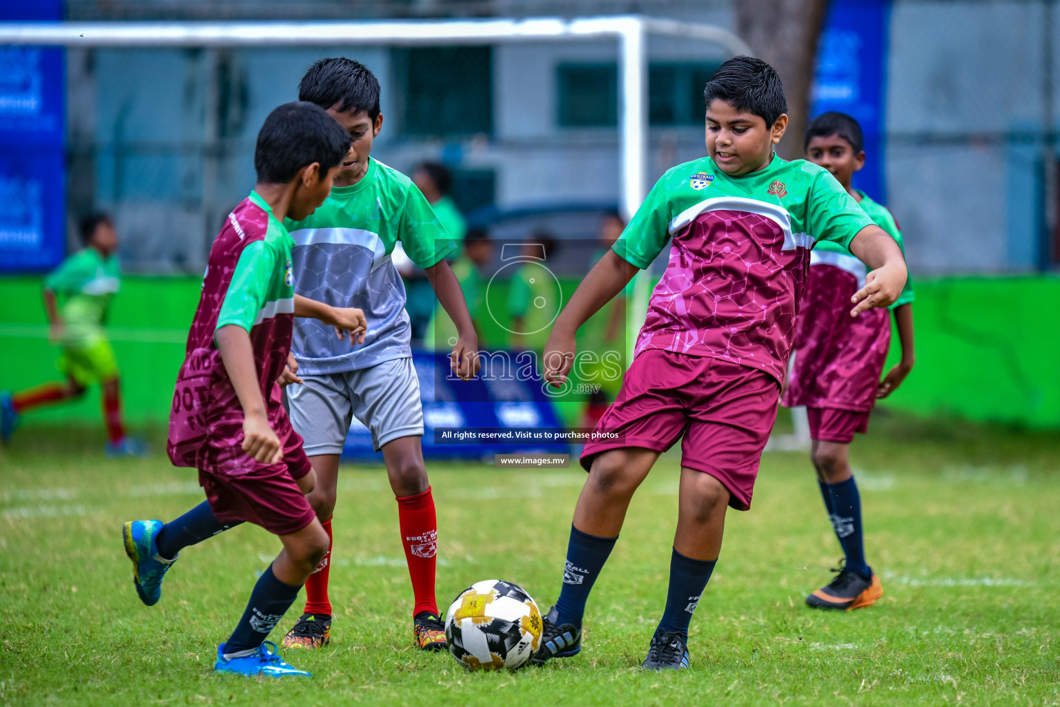 Day 1 of Milo Kids Football Fiesta 2022 was held in Male', Maldives on 19th October 2022. Photos: Nausham Waheed/ images.mv