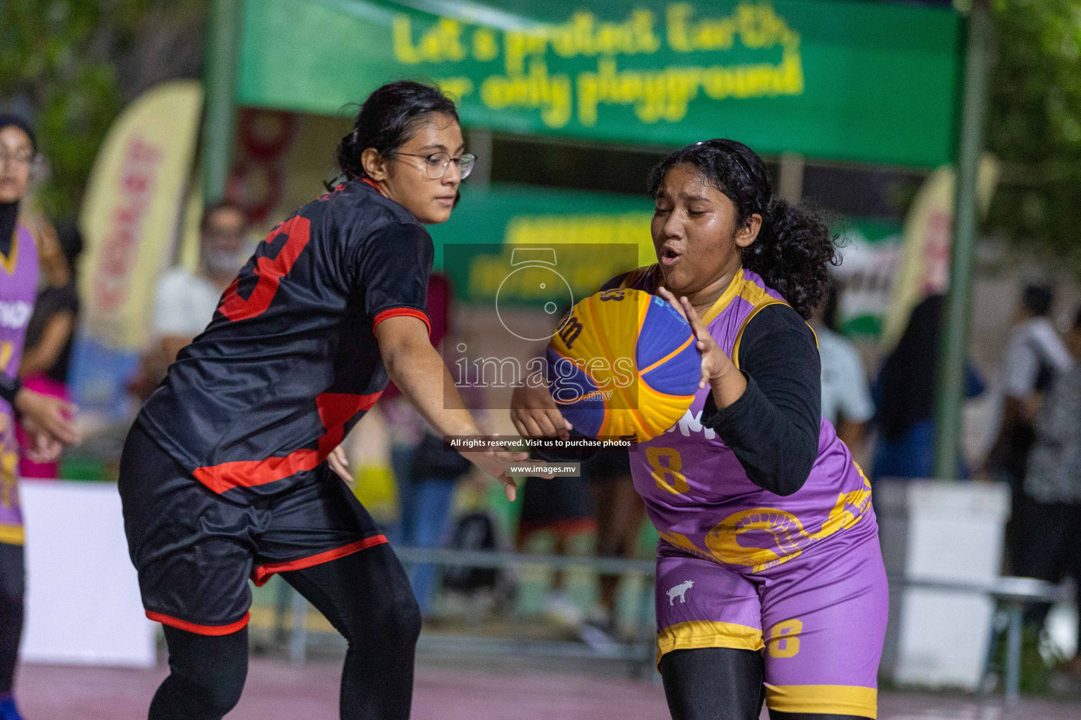 Day4 of Slamdunk by Sosal on 15th April 2023 held in Male'. Photos: Ismail Thoriq / images.mv