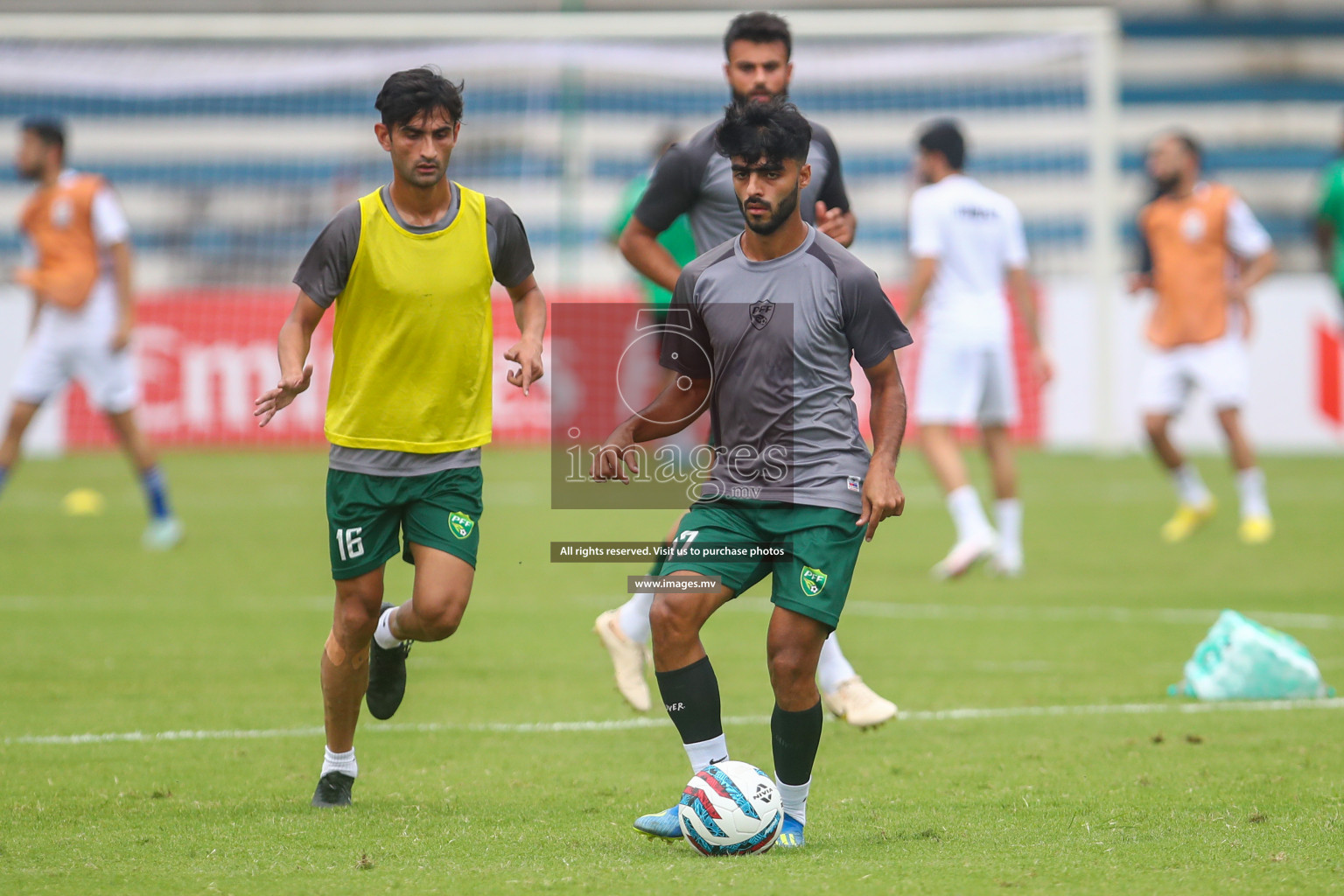 Pakistan vs Kuwait in SAFF Championship 2023 held in Sree Kanteerava Stadium, Bengaluru, India, on Saturday, 24th June 2023. Photos: Hassan Simah / images.mv