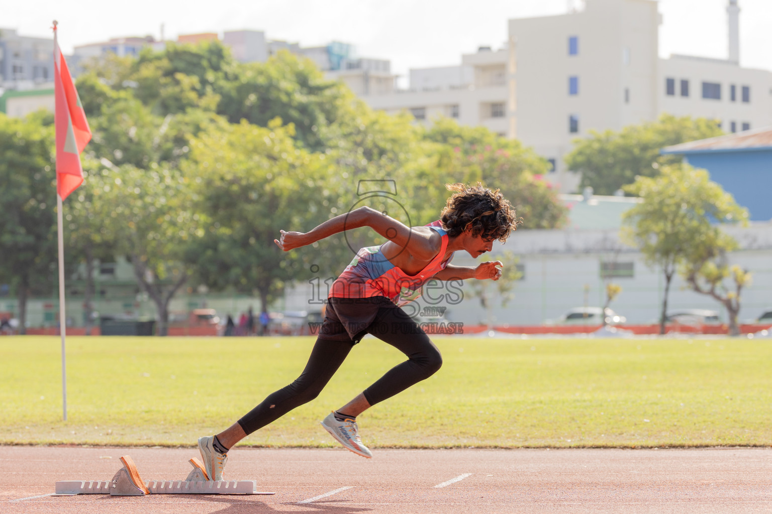 Day 1 of National Athletics Championship 2025 was held at Ekuveni Running Ground in Male', Maldives on Thursday, 14th August 2025. Photos: Hasni / images.mv