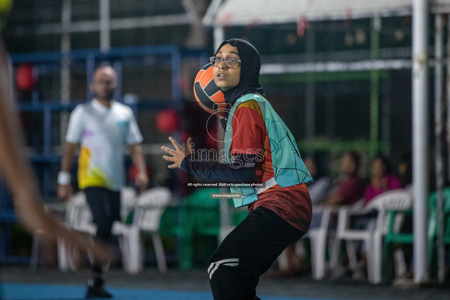 Day 6 of 20th Milo National Netball Tournament 2023, held in Synthetic Netball Court, Male', Maldives on 4th June 2023 Photos: Nausham Waheed/ Images.mv