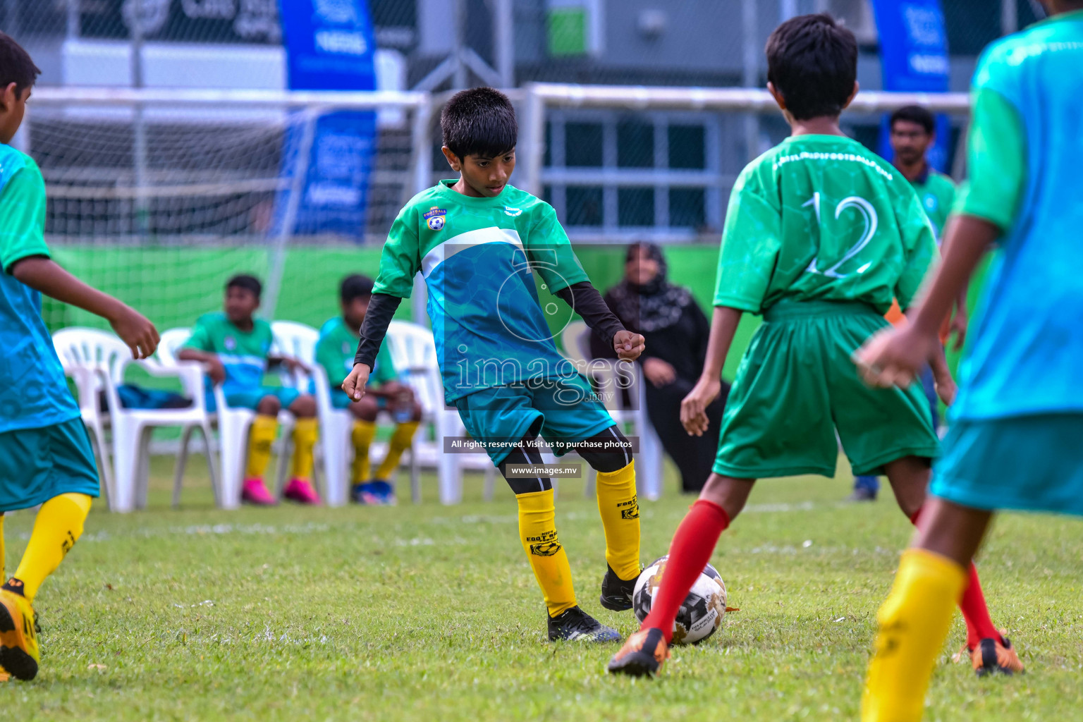 Day 1 of Milo Kids Football Fiesta 2022 was held in Male', Maldives on 19th October 2022. Photos: Nausham Waheed/ images.mv