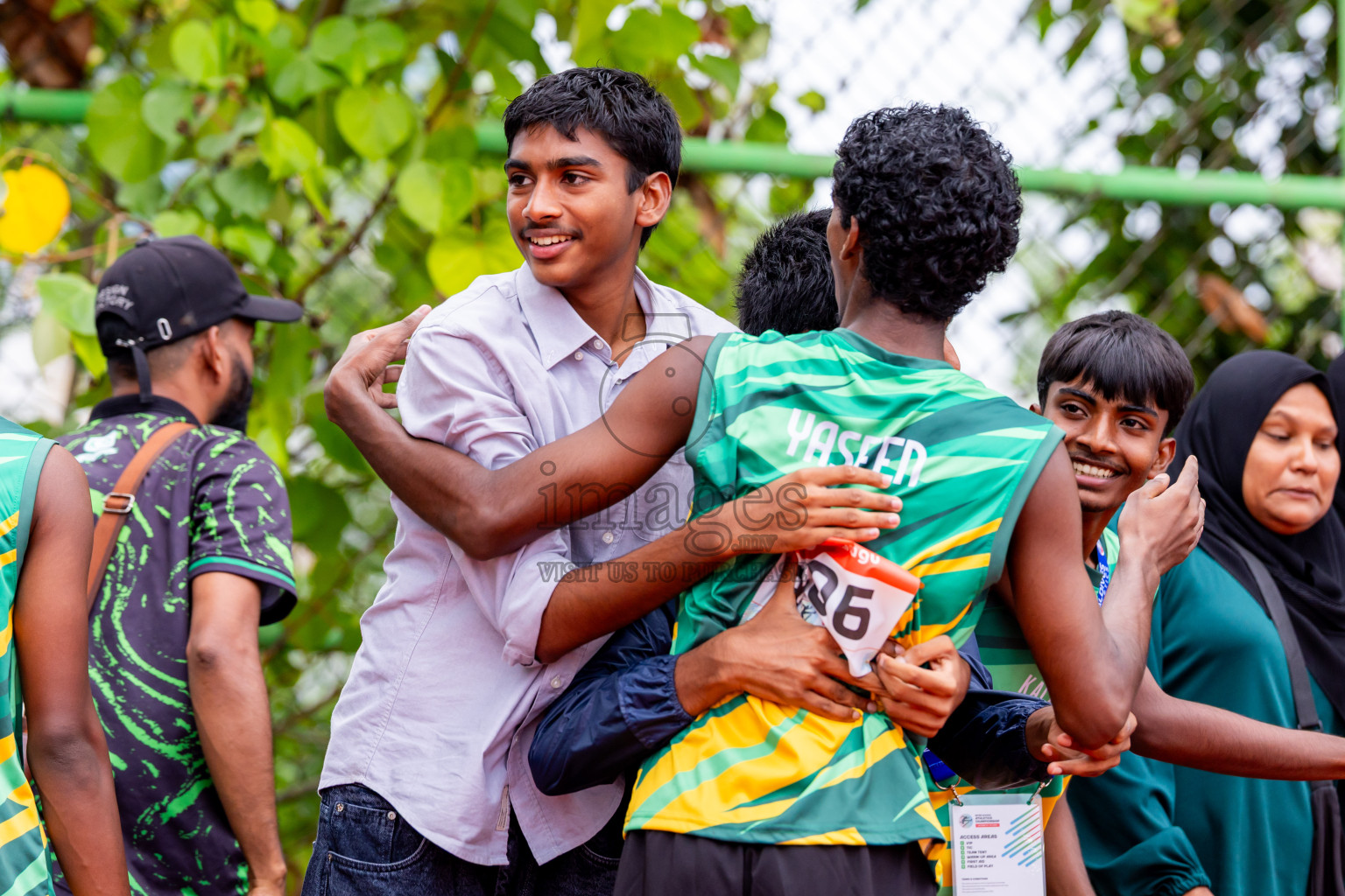 Day 6 of Inter-school Athletics Championship 2025 held in Ekuveni Synthetic Track, Male', Maldives on Sunday, 12th October 2025. Photos by: Nausham Waheed / Images.mv