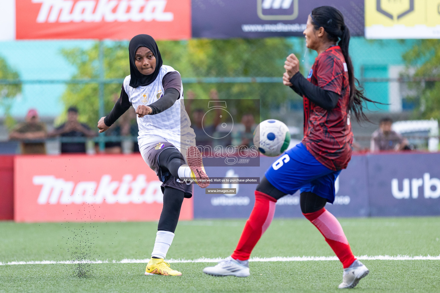 DSC vs Police in Eighteen Thirty 2023 held in Hulhumale, Maldives, on Thursday, 10 August 2023. Photos: Nausham Waheed / images.mv