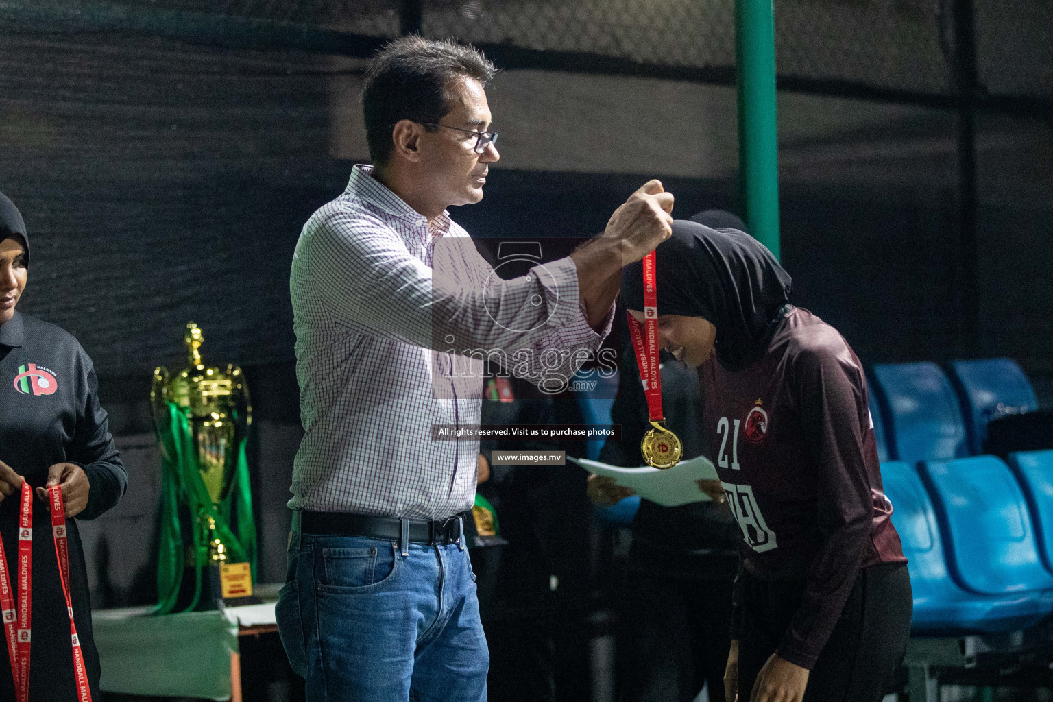 Finals of 6th MILO Handball Maldives Championship 2023, held in Handball ground, Male', Maldives on 10th June 2023 Photos: Nausham waheed / images.mv