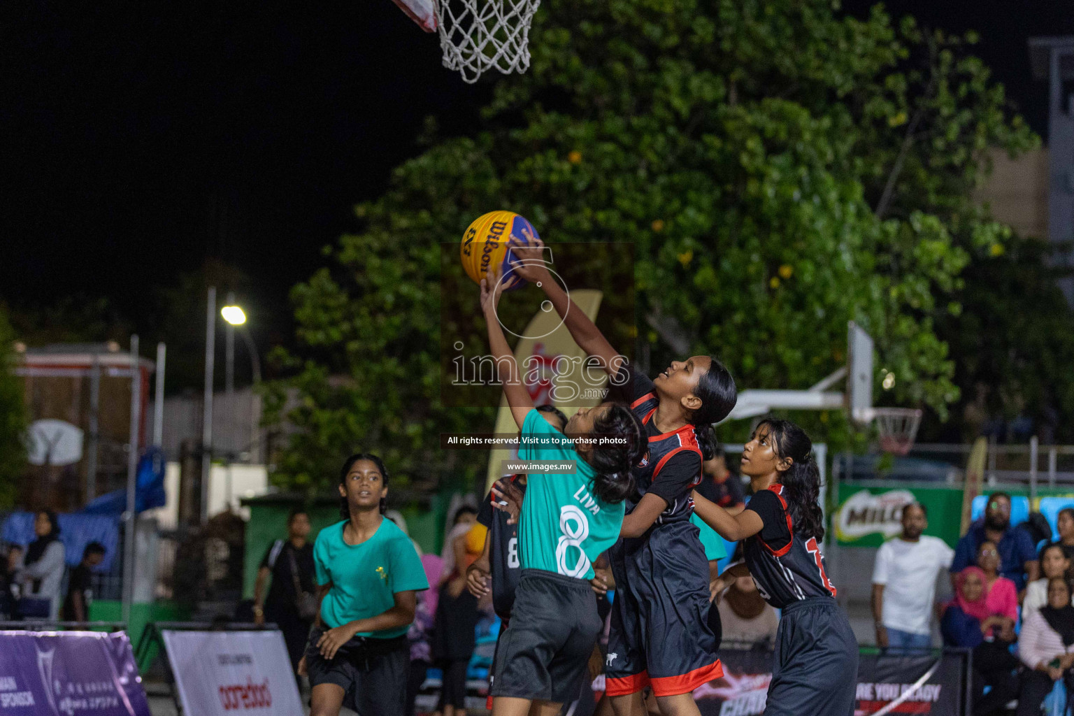 Day4 of Slamdunk by Sosal on 15th April 2023 held in Male'. Photos: Ismail Thoriq / images.mv