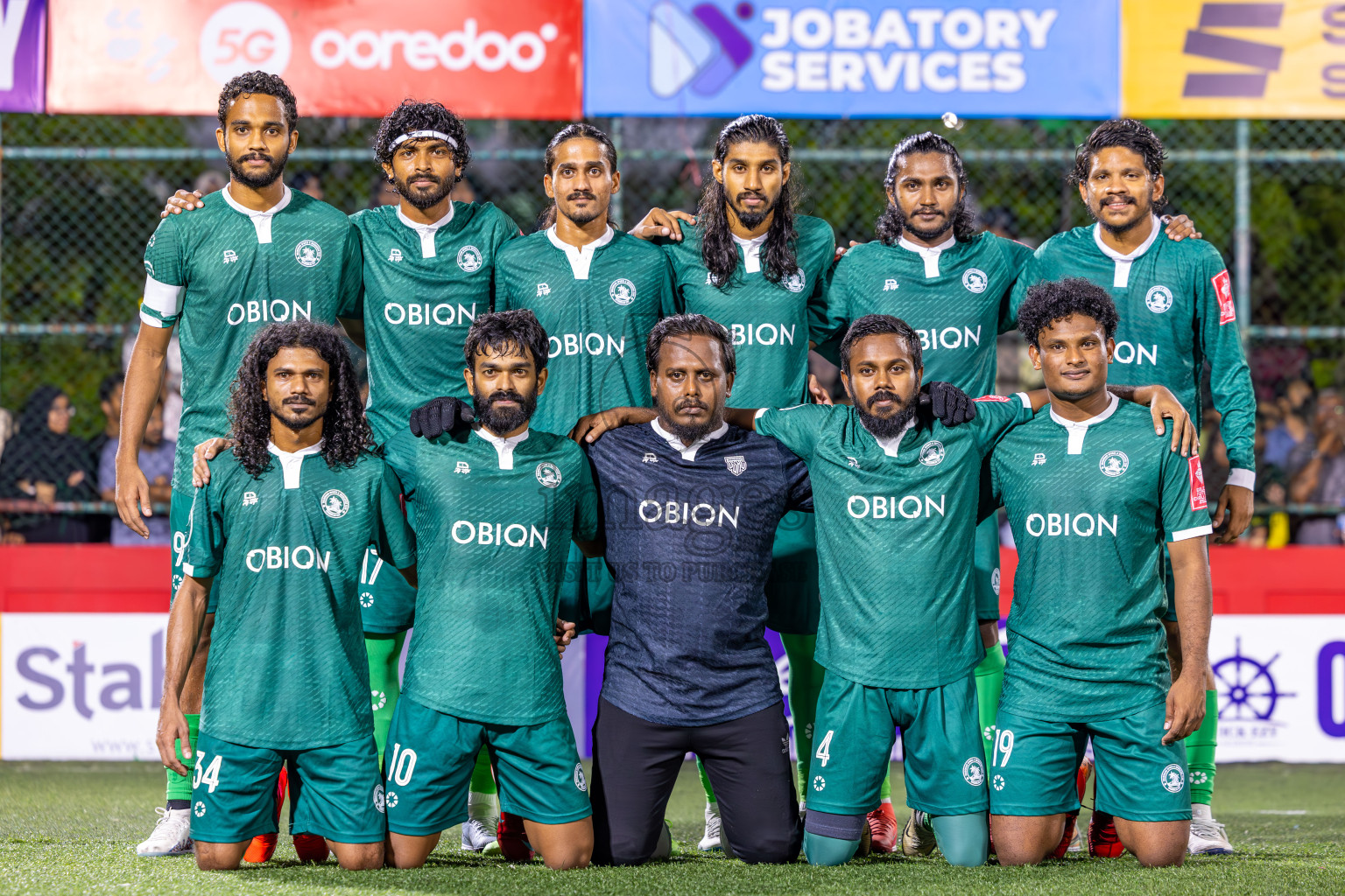 Dhandimagu vs GDh Vaadhoo in Zone Round on Day 28 of Golden Futsal Challenge 2025 was held on Saturday , 1st February 2025, in Hulhumale', Maldives. Photos: Ismail Thoriq / images.mv