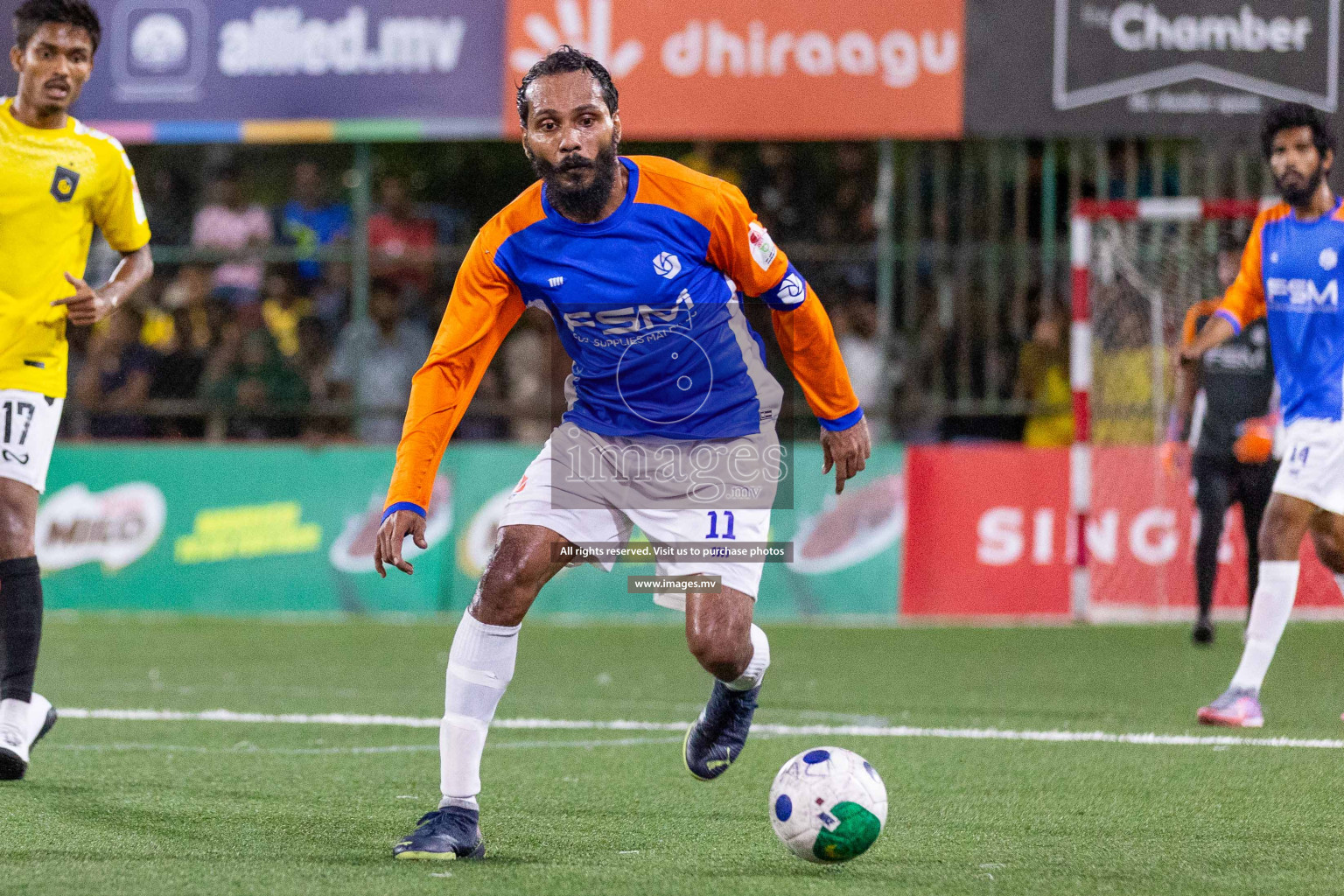 RRC vs Team FSM in Semi Final of Club Maldives Cup 2023 held in Hulhumale, Maldives, on Wednesday, 16th August 2023
Photos: Ismail Thoriq / images.mv