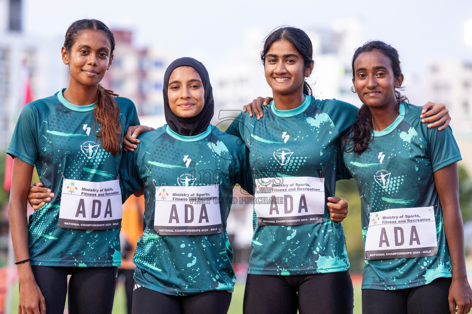 Day 2 of 33rd National Athletics Championship was held in Ekuveni Track at Male', Maldives on Friday, 6th September 2024.
Photos: Ismail Thoriq  / images.mv