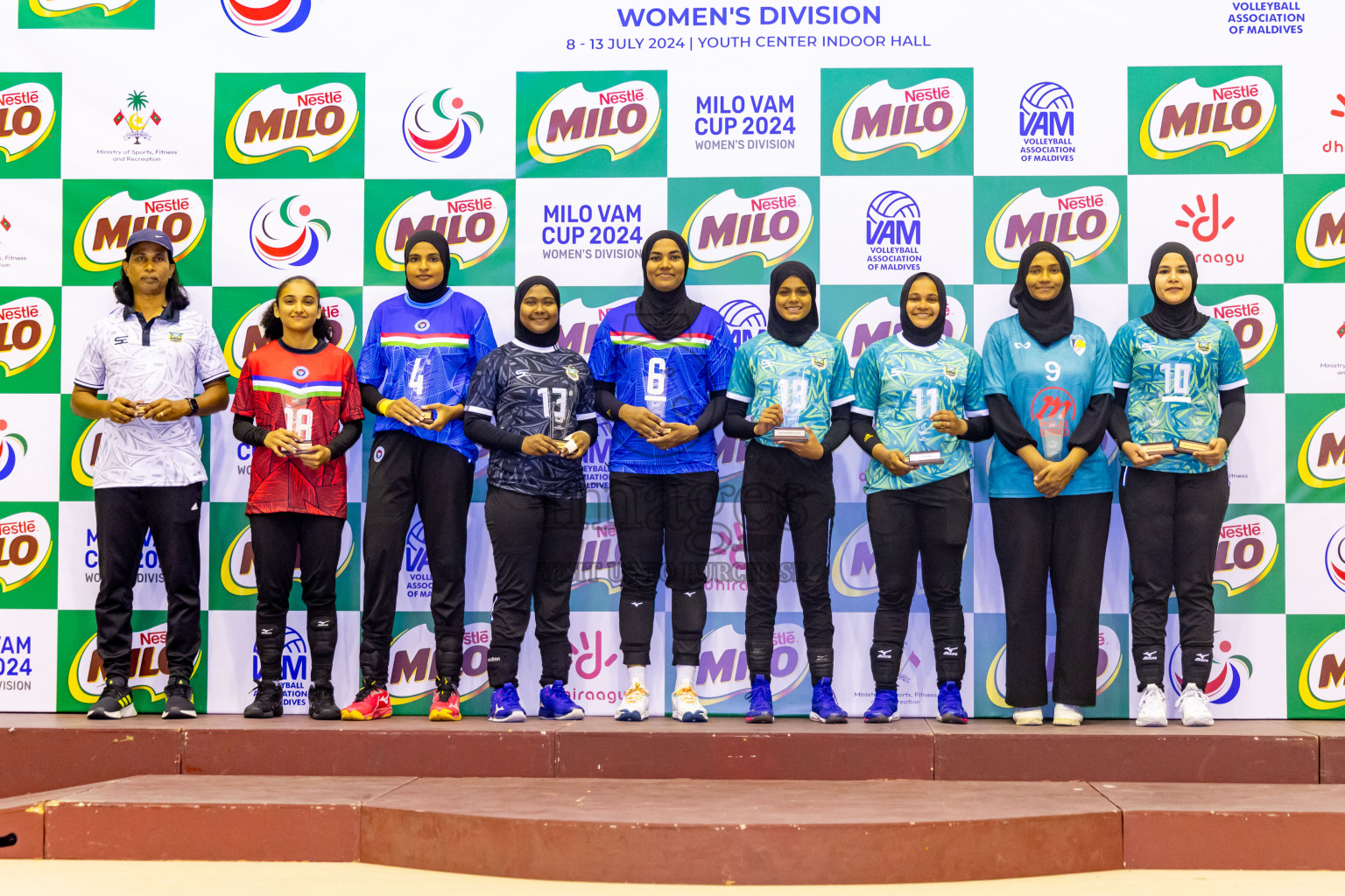 Final of Women's Division of Milo VAM Cup 2024 held in Male', Maldives on Saturday, 13th July 2024 at Social Center Indoor Hall Photos By: Nausham Waheed / images.mv