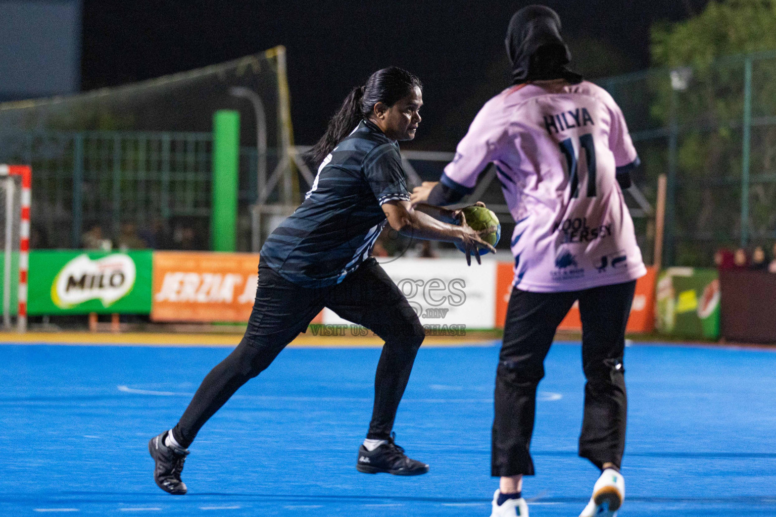 Day 16 of 10th National Handball Tournament 2023, held in Handball ground, Male', Maldives on Wednesday, 13th December 2023 Photos: Nausham Waheed/ Images.mv