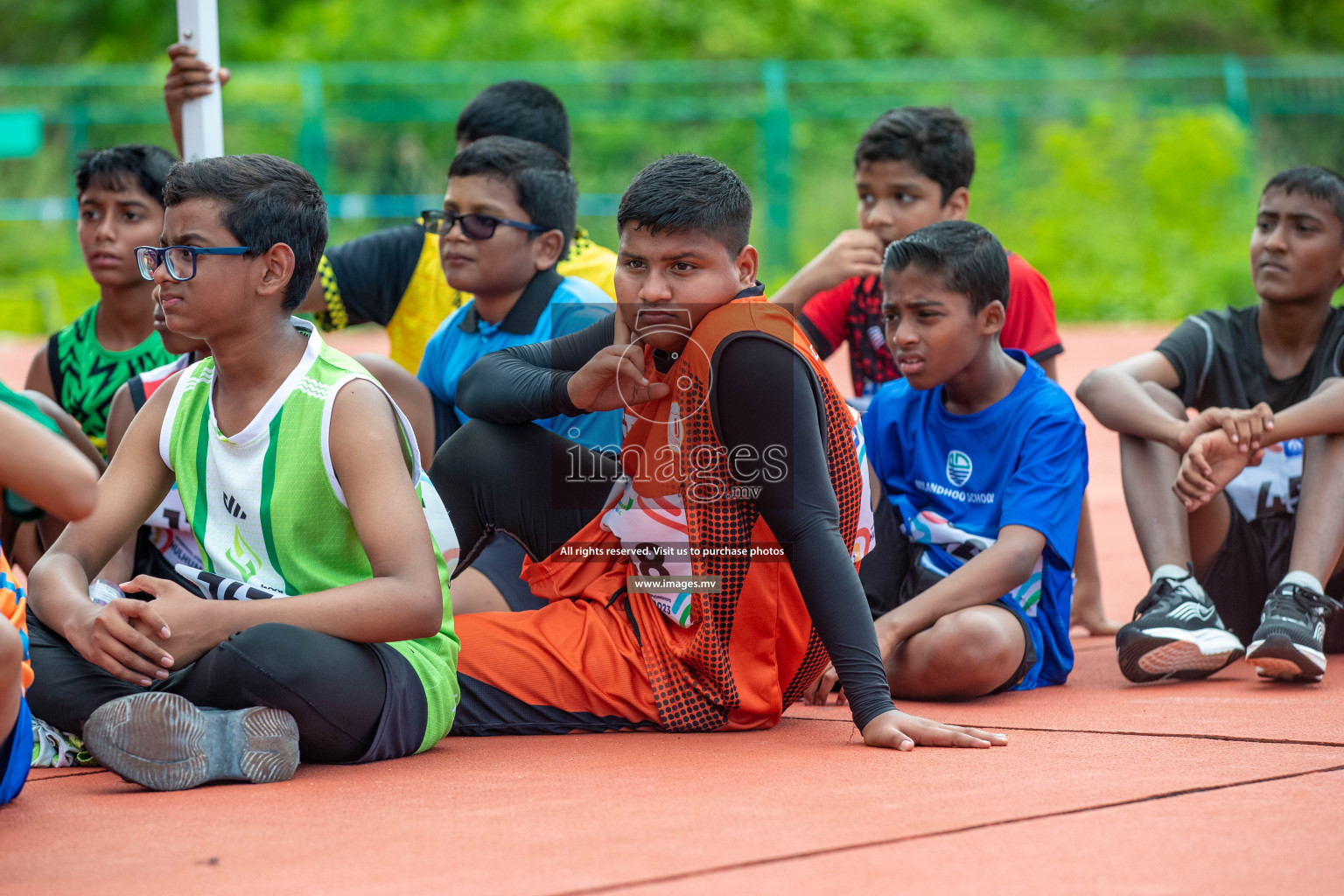 Day two of Inter School Athletics Championship 2023 was held at Hulhumale' Running Track at Hulhumale', Maldives on Sunday, 15th May 2023. Photos: Nausham Waheed / images.mv