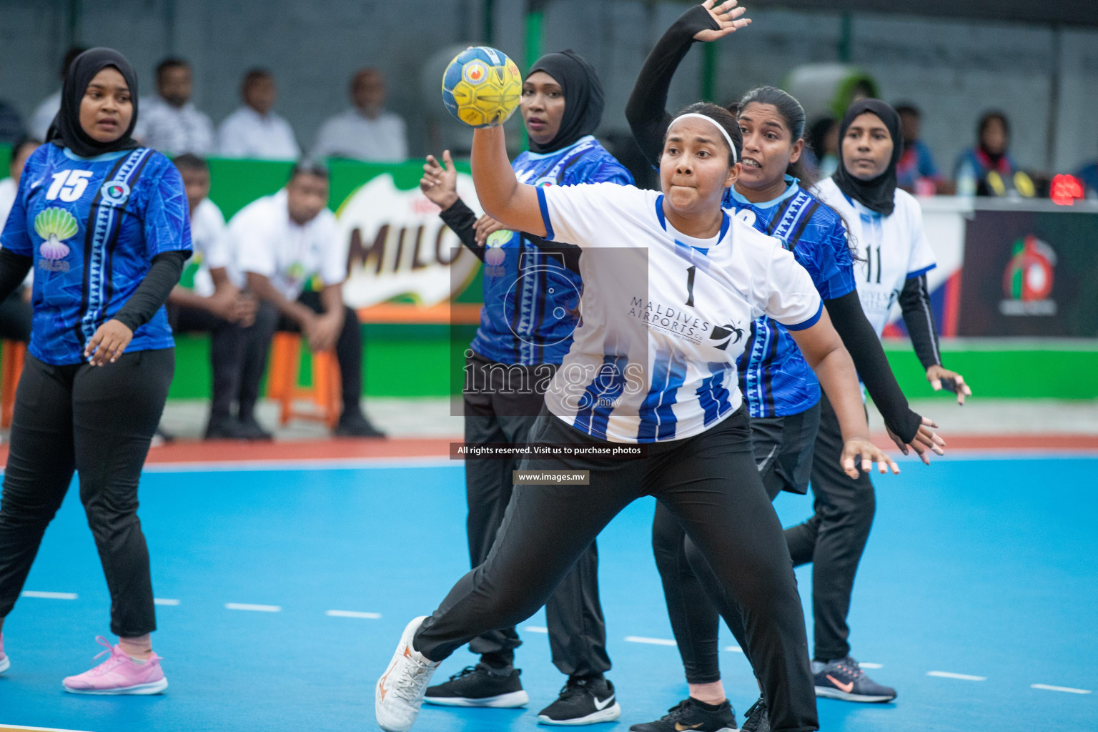 Final of Milo 6th Inter Office Handball Tournament 2022 - Photos by Nausham Waheed & Hassan Simah