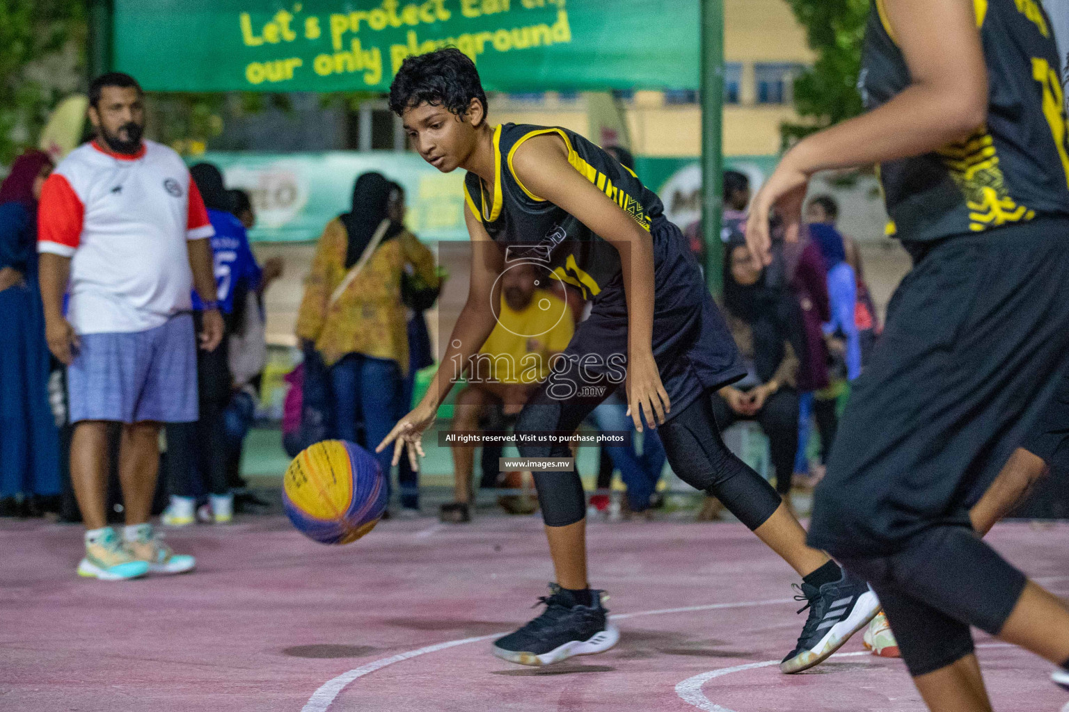 Day 5 of Slamdunk by Sosal on 16th April 2023 held in Male'. Photos: Nausham Waheed / images.mv