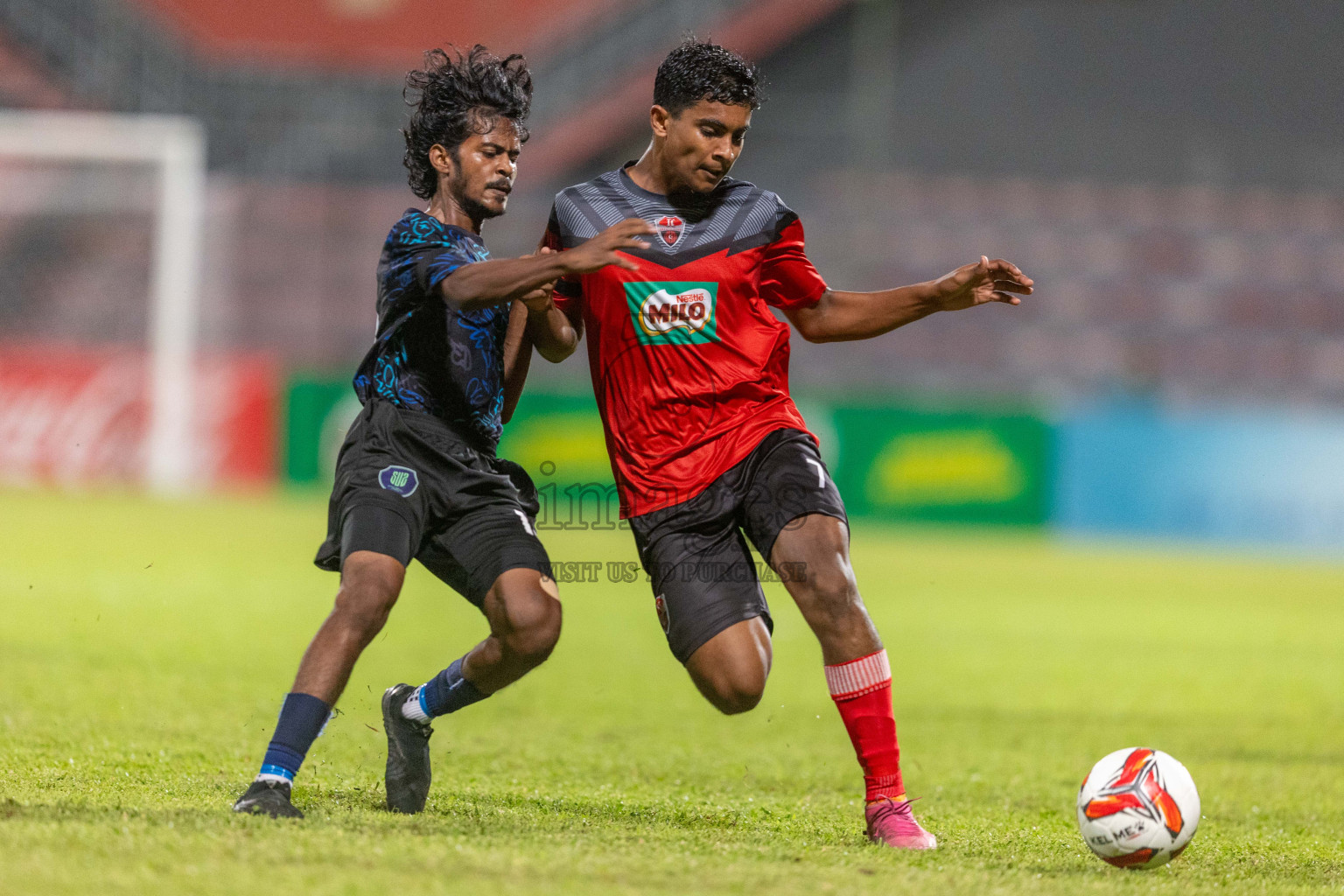 Super United Sports vs TC Sports Club in the Final of Under 19 Youth Championship 2024 was held at National Stadium in Male', Maldives on Monday, 1st July 2024. Photos: Ismail Thoriq  / images.mv