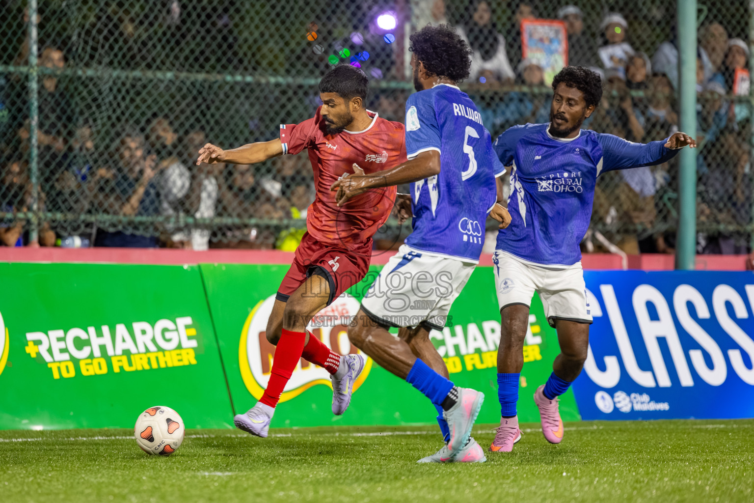 HPSN vs Club Binara in the finals of Club Maldives Classic 2025 at Rehendhi Futsal Grounds, Hulhumale, Maldives, on Monday, 6th October 2025. Photos: Ismail Thoriq, Mohamed Mahefooz Moosa / images.mv