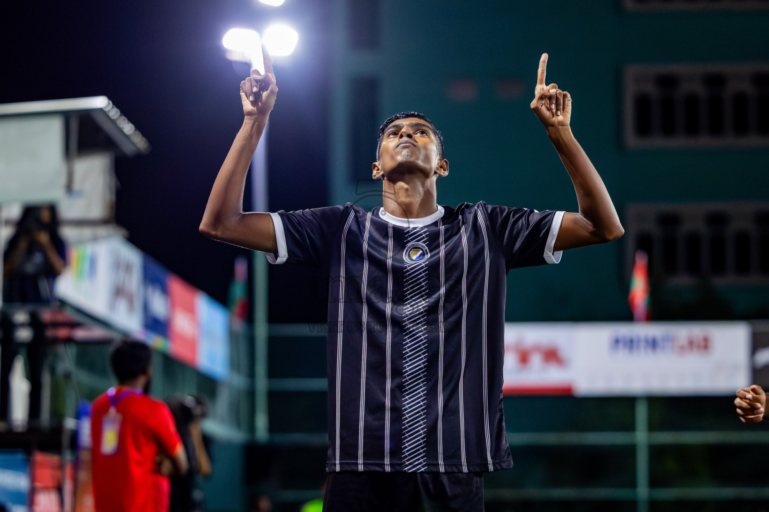 DSC vs Prison Club in Round of 16 of Club Maldives Cup 2024 held in Rehendi Futsal Ground, Hulhumale', Maldives on Tuesday, 8th October 2024. Photos: Nausham Waheed / images.mv