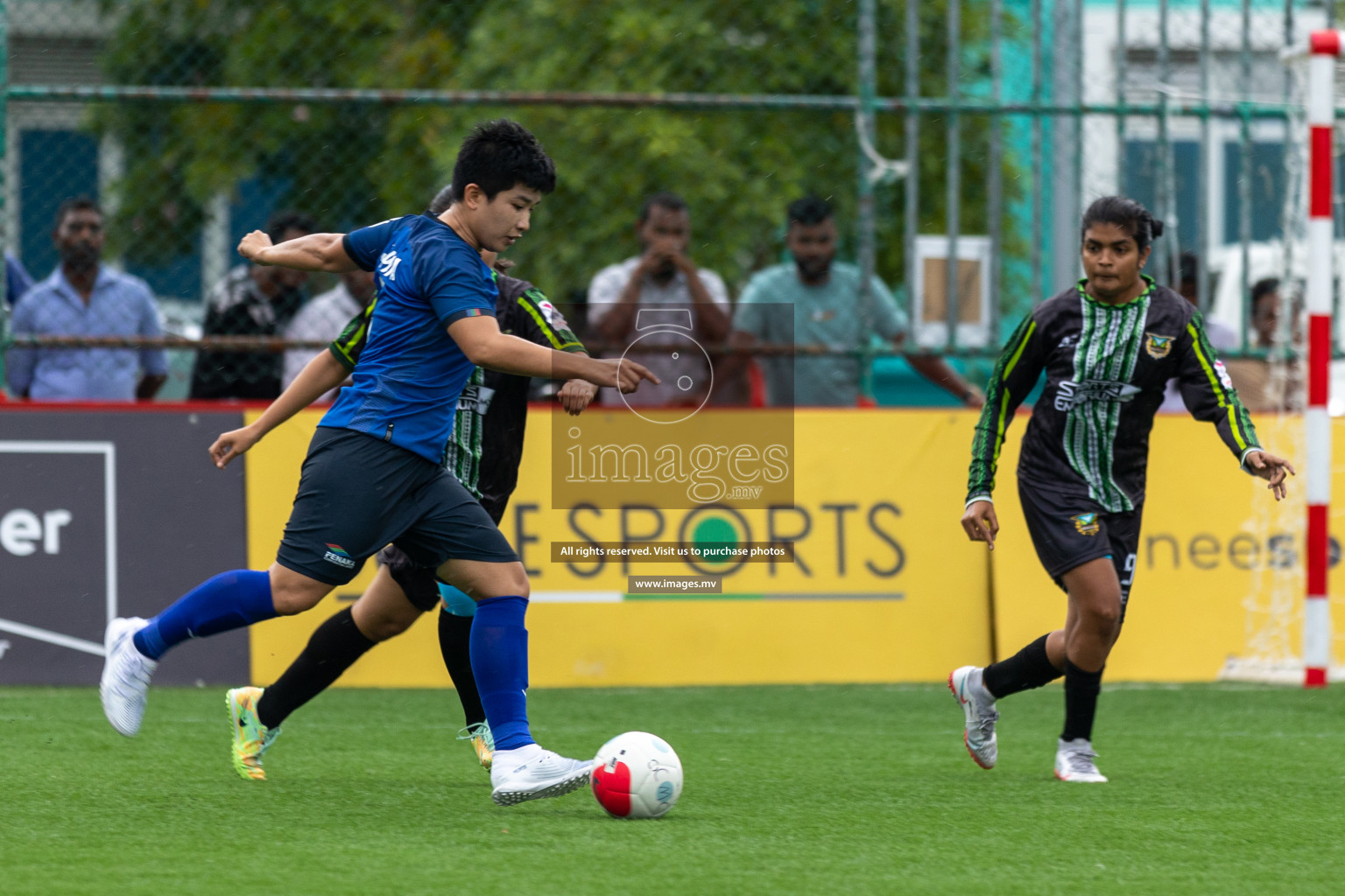 WAMCO vs Team Fenaka in Eighteen Thirty Women's Futsal Fiesta 2022 was held in Hulhumale', Maldives on Friday, 14th October 2022. Photos: Hassan Simah / images.mv