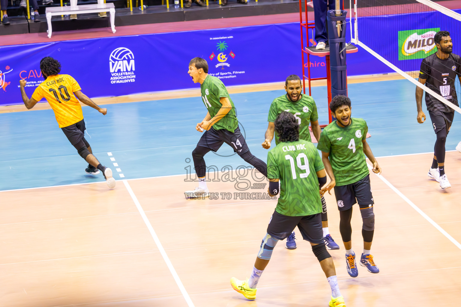 Final of MILO VAM Cup 2024 (Men's Division) was held in Social Center Indoor Hall on Monday, 4th November 2024. 
Photos: Ismail Thoriq / images.mv