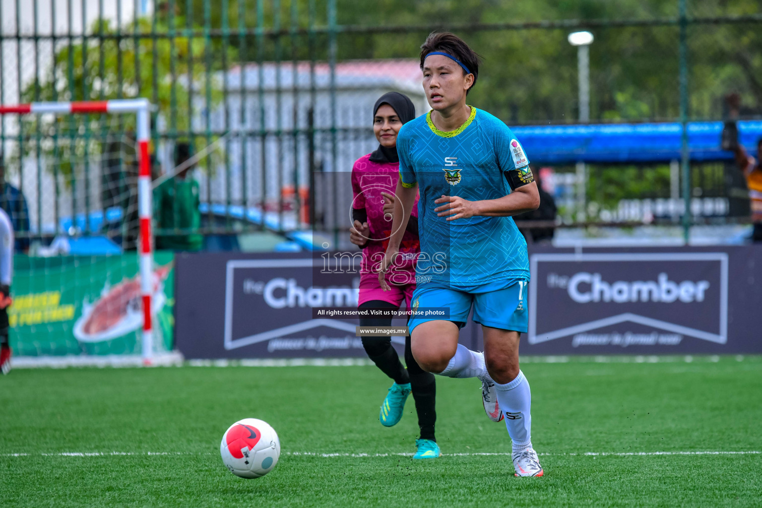 WAMCO vs Club MYS in Eighteen Thirty Women's Futsal Fiesta 2022 was held in Hulhumale', Maldives on Wednesday, 12th October 2022. Photos: Nausham Waheed / images.mv