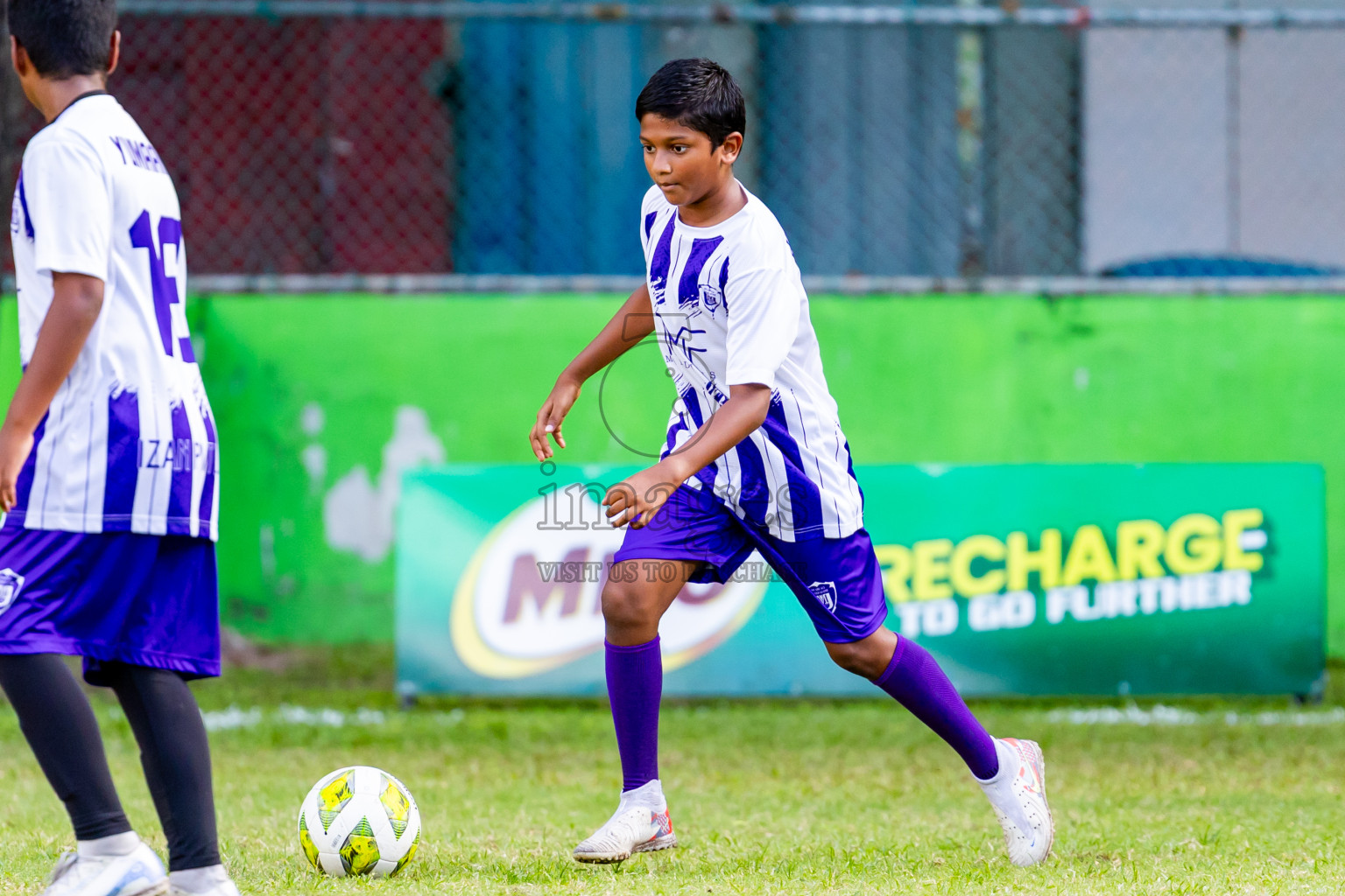 Day 2 of MILO Academy Championship 2025 (U-12) was held at Henveiru Stadium in Male', Maldives on Friday, 2nd May 2025. Photos: Nausham Waheed  / images.mv