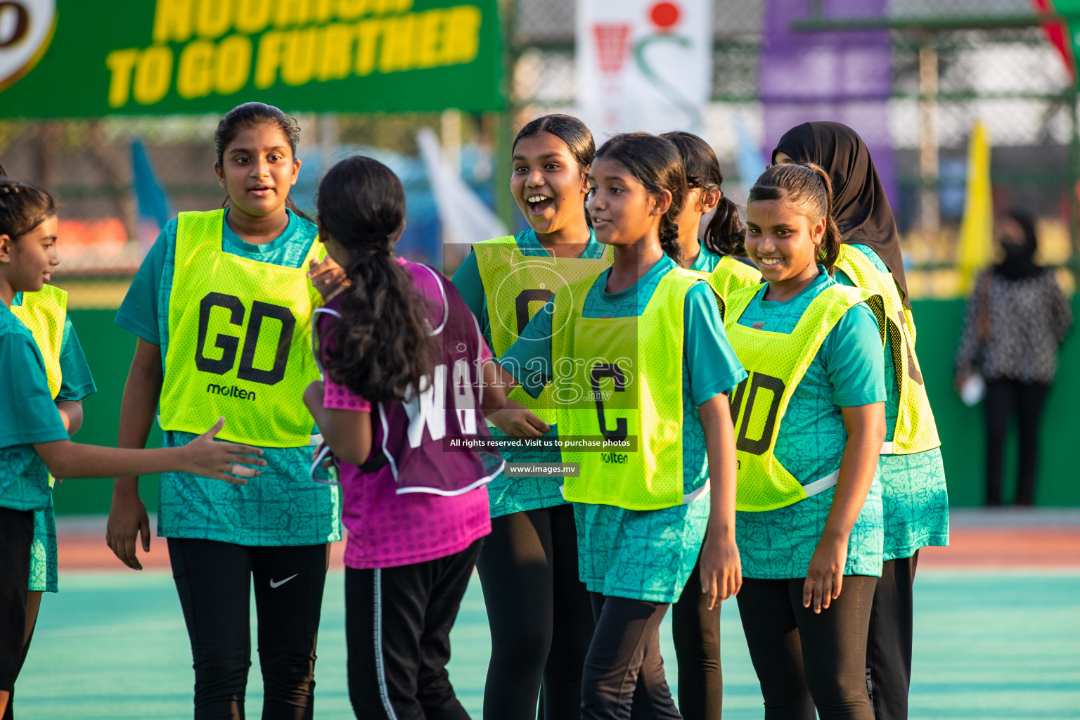 Day 8 of Junior Netball Championship 2022 on 11th March 2022 held in Male', Maldives. Photos by Nausham Waheed & Hassan Simah