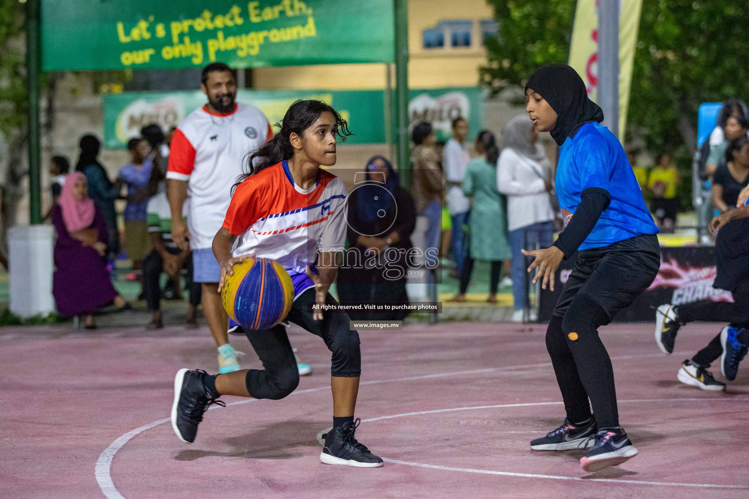 Day 5 of Slamdunk by Sosal on 16th April 2023 held in Male'. Photos: Nausham Waheed / images.mv