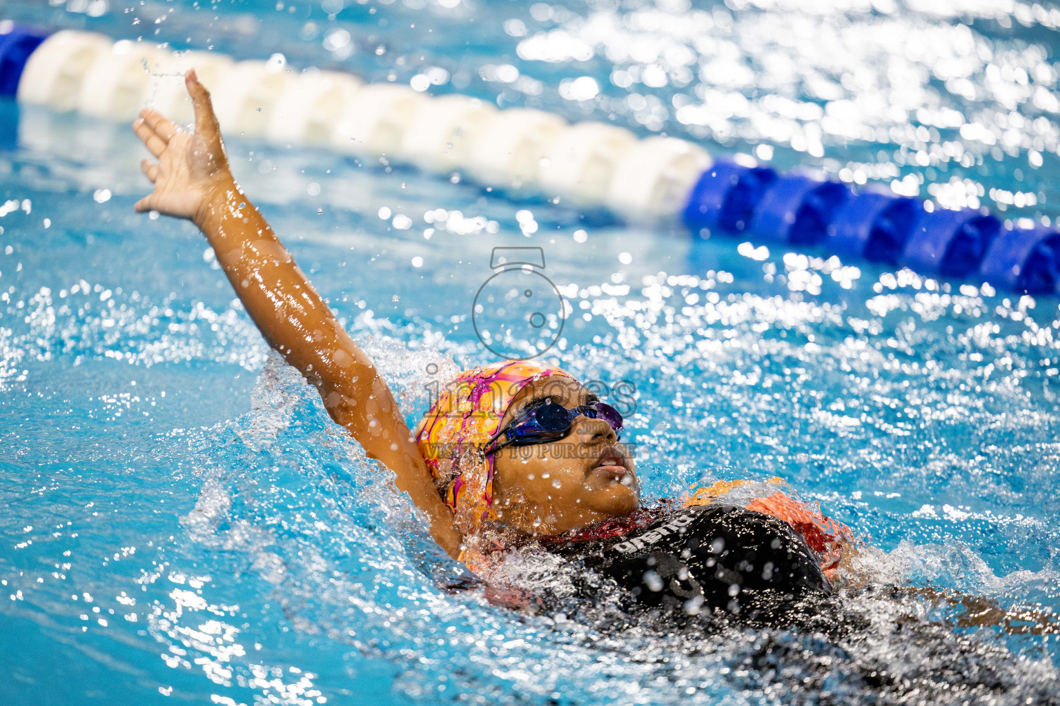 20th Inter-school Swimming Competition 2024 held in Hulhumale', Maldives on Monday, 14th October 2024. 
Photos: Hassan Simah / images.mv