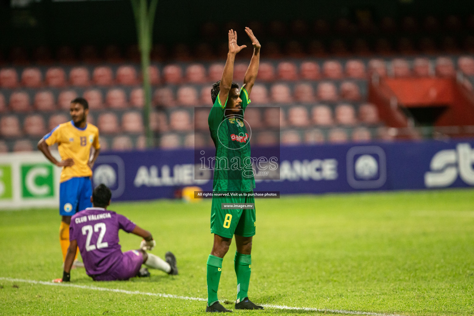 Maziya SRC vs Club Valencia in the Community Shield Match 2021/2022 on 15 December 2021 held in Male', Maldives. Photos: Hassan Simah / images.mv