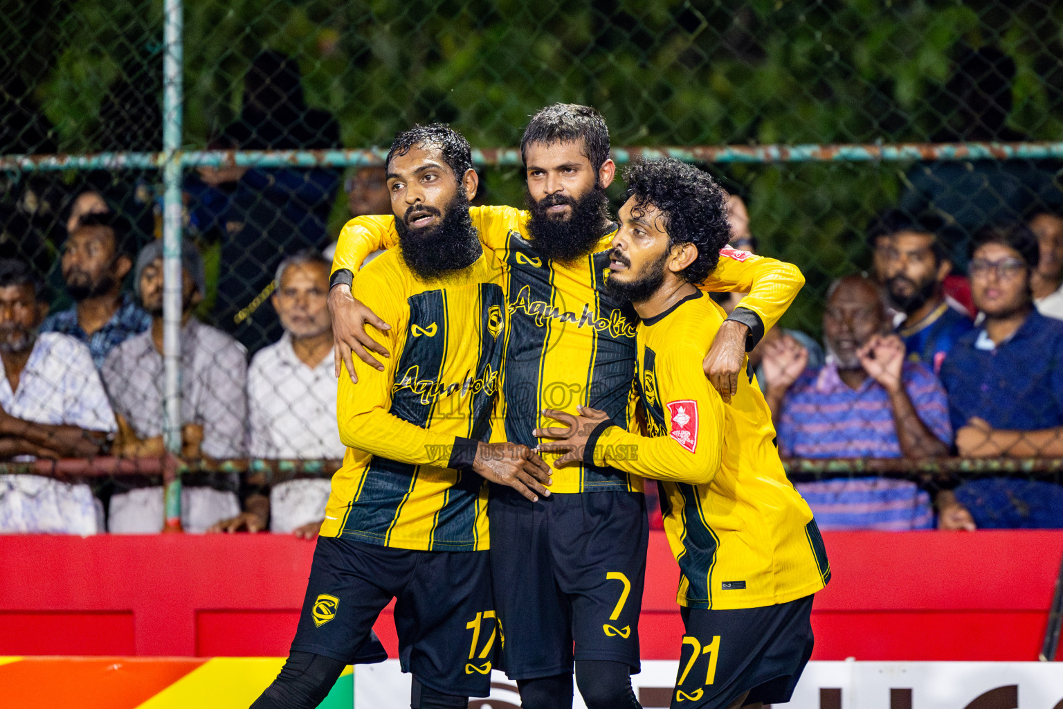 HA Dhidhdhoo vs HA Vashafaru in Day 5 of Golden Futsal Challenge 2025 on Thursday, 9th January 2025, in Hulhumale', Maldives Photos: Nausham waheed / images.mv