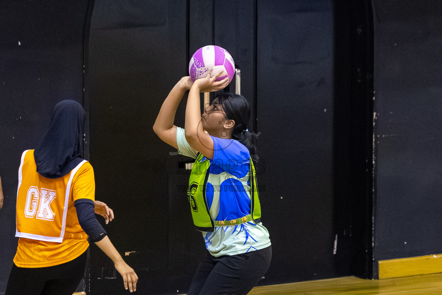 Day 8 of 24th Milo Netball Association Championship was held in Social Center at Male', Maldives on Monday, 8th September 2025. Photos: Mohamed Mahfooz Moosa / images.mv