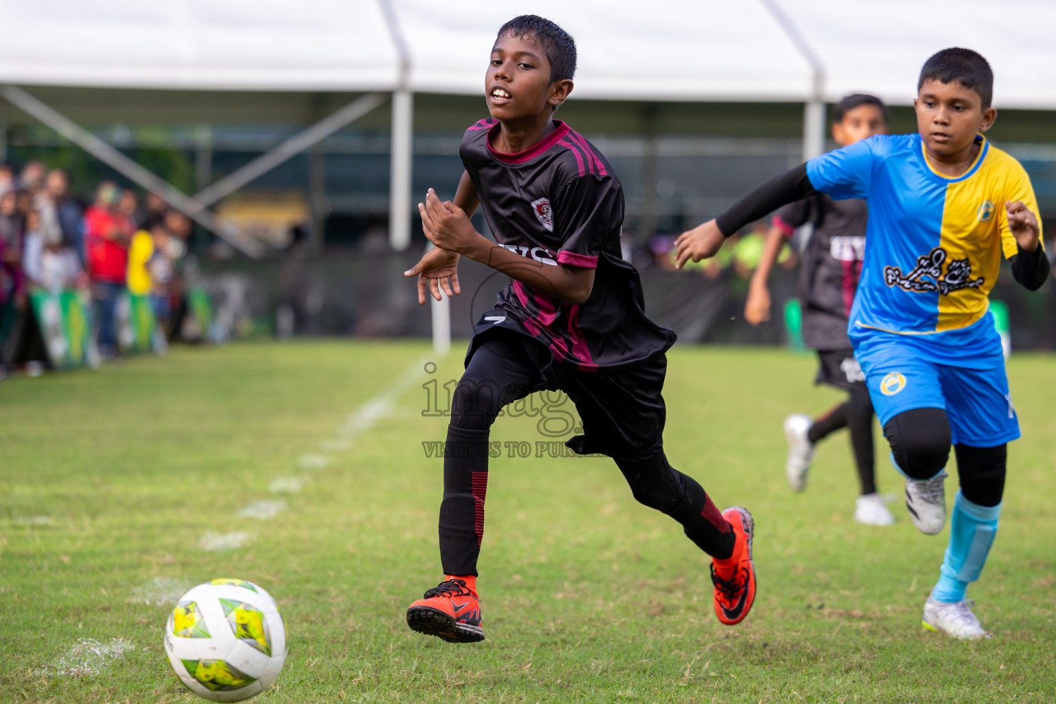 Day 2 of MILO Academy Championship 2024 - U12 was held at Henveiru Grounds in Male', Maldives on Friday, 5th July 2024. Photos: Mohamed Mahfooz Moosa / images.mv
