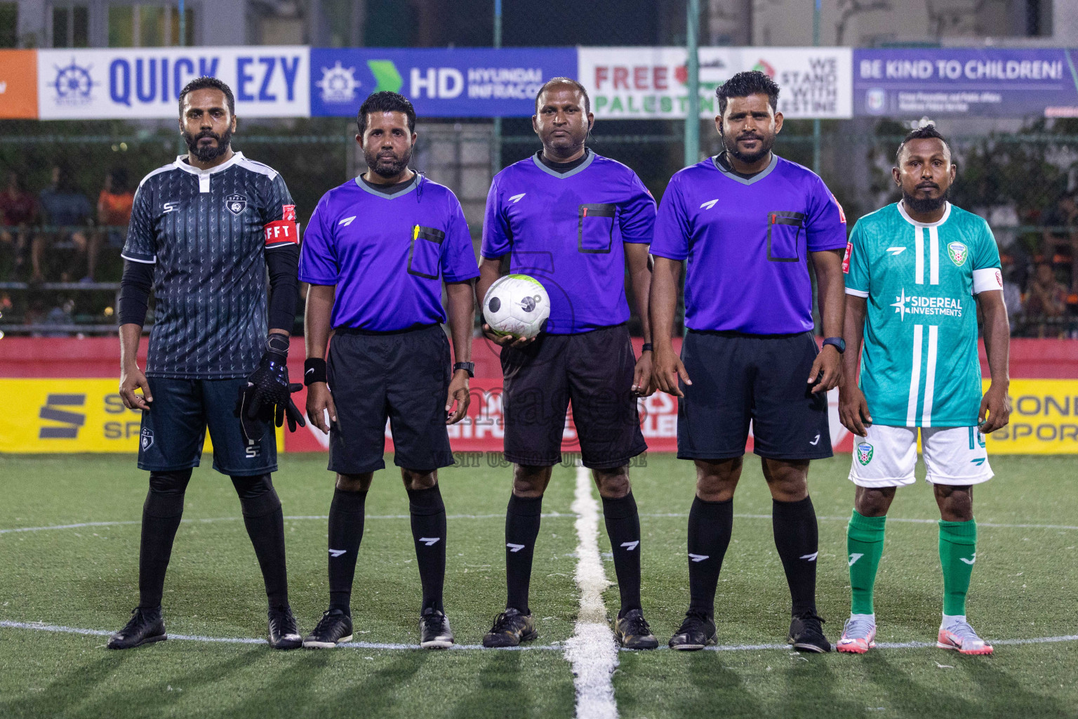 S Maradhoofeydhoo vs S Feydhoo in Day 18 of Golden Futsal Challenge 2024 was held on Thursday, 1st February 2024, in Hulhumale', Maldives Photos: Nausham Waheed, / images.mv