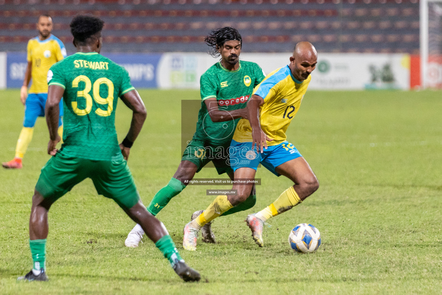 Club Valencia vs Maziya SRC in Ooredoo Dhivehi Premier League 2021/22 on 06 July 2022, held in National Football Stadium, Male', Maldives