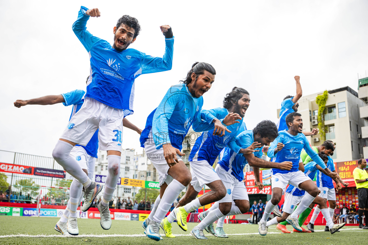 Sh Kanditheemu vs Sh Milandhoo in Day 21 of Golden Futsal Challenge 2025 was held on Saturday , 25th January 2025, in Hulhumale', Maldives.
Photos: Ismail Thoriq / images.mv