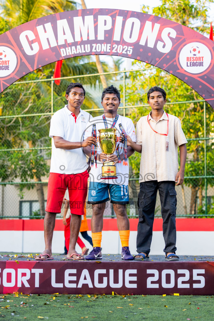 Final of Resort League 2025 (Dhaalu Zone) was held on Saturday, 24th May 2025 in Niyama Private island, Dhaalu Atoll, Maldives. Photos: Nausham Waheed / images.mv