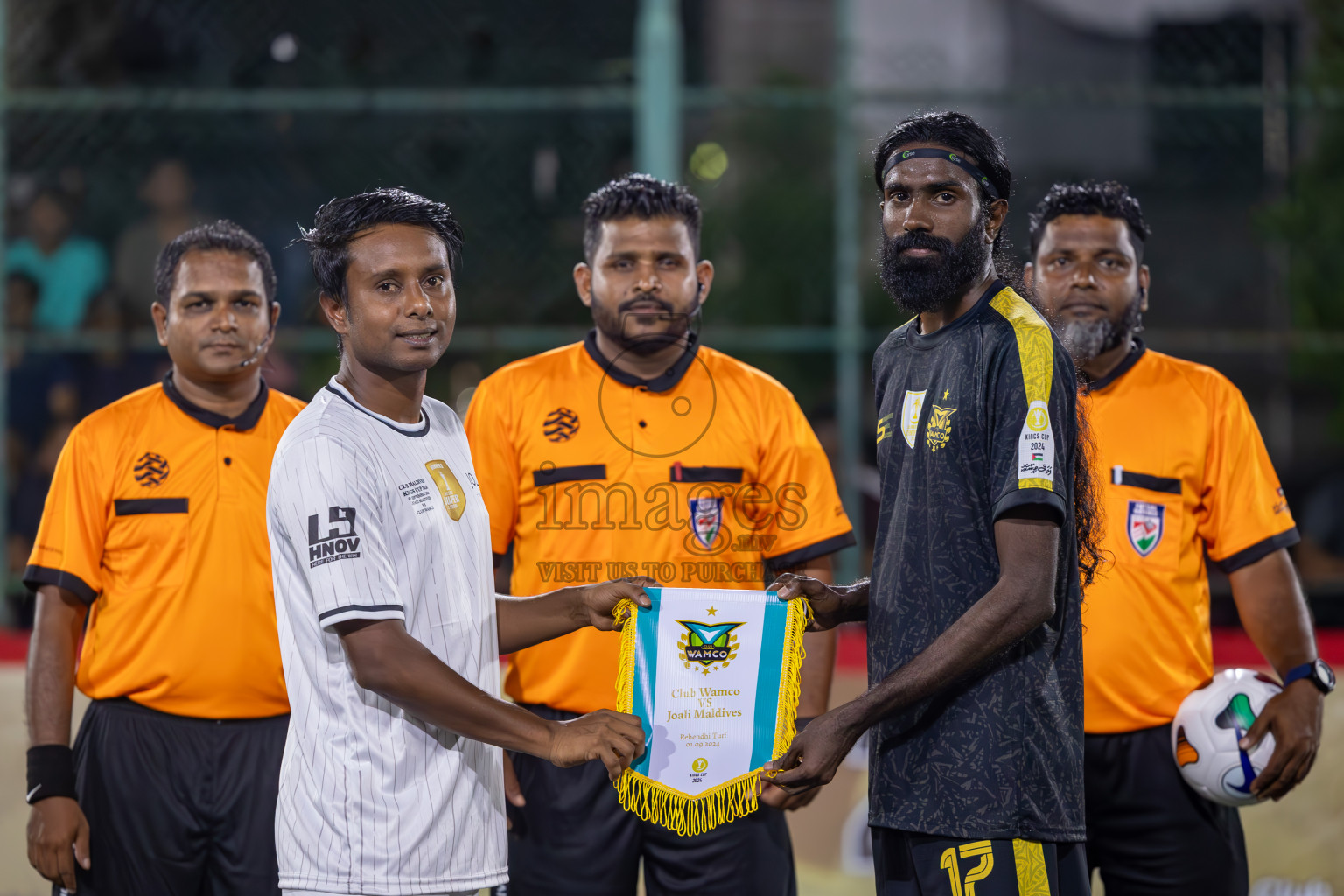 CLUB WAMCO vs JOALI Maldives  in the finals of Kings Cup 2024 held in Rehendi Futsal Ground, Hulhumale', Maldives on Sunday, 1st September 2024. 
Photos: Ismail Thoriq / images.mv