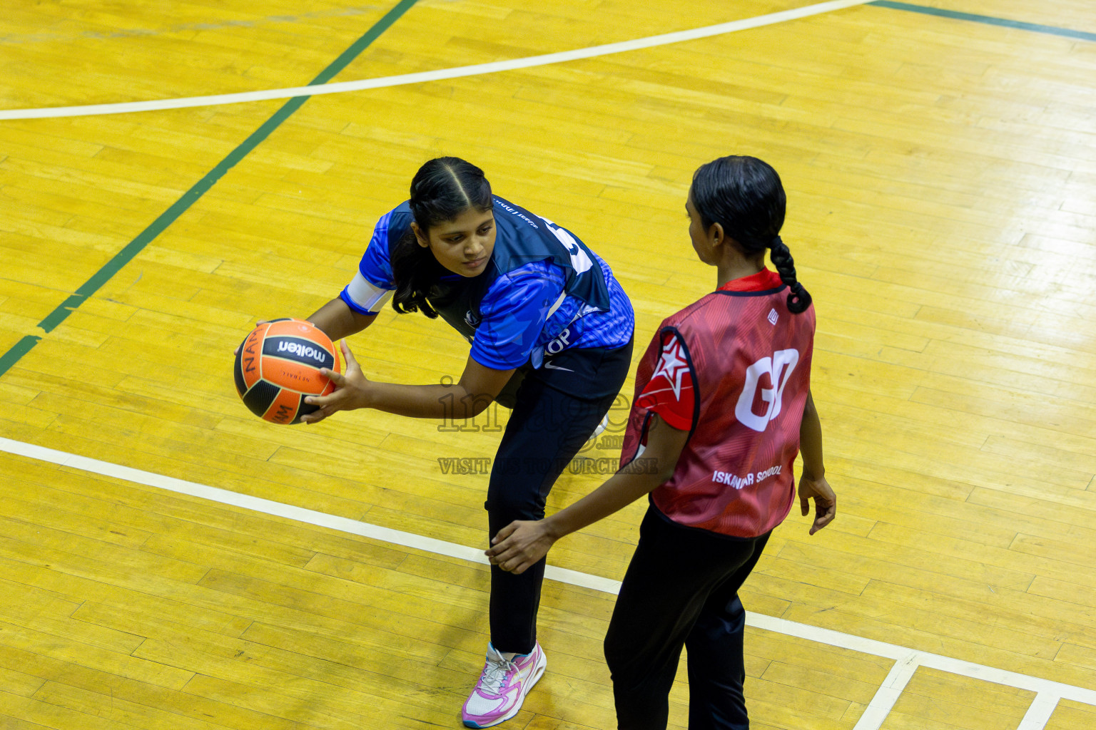 Day 2 of 25th Inter-School Netball Tournament was held in Social Center at Male', Maldives on Saturday, 10th August 2024. Photos: Nausham Waheed/ Mohamed Mahfooz Moosa / images.mv