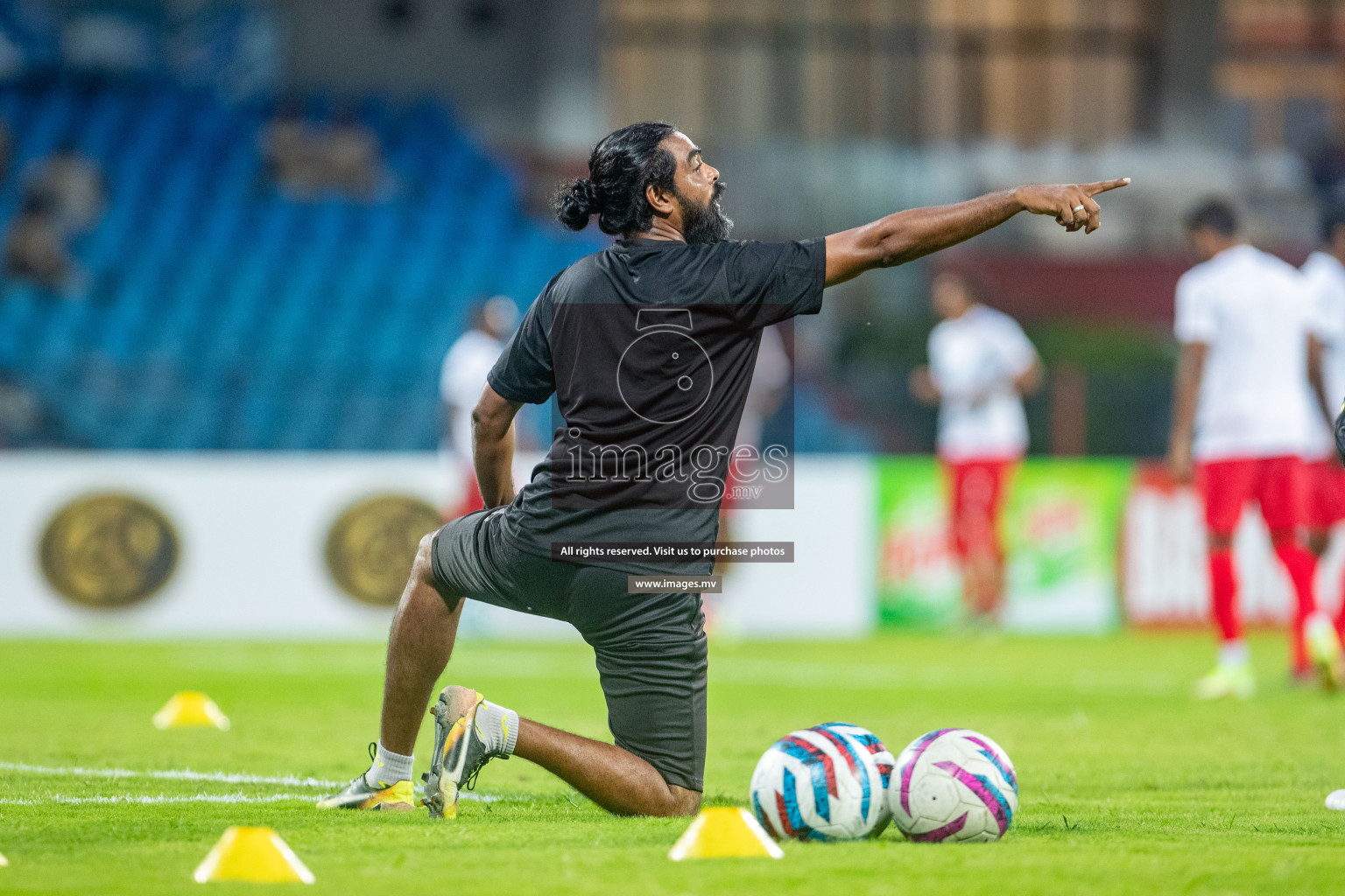 Maldives vs Bhutan in SAFF Championship 2023 held in Sree Kanteerava Stadium, Bengaluru, India, on Wednesday, 22nd June 2023. Photos: Nausham Waheed / images.mv