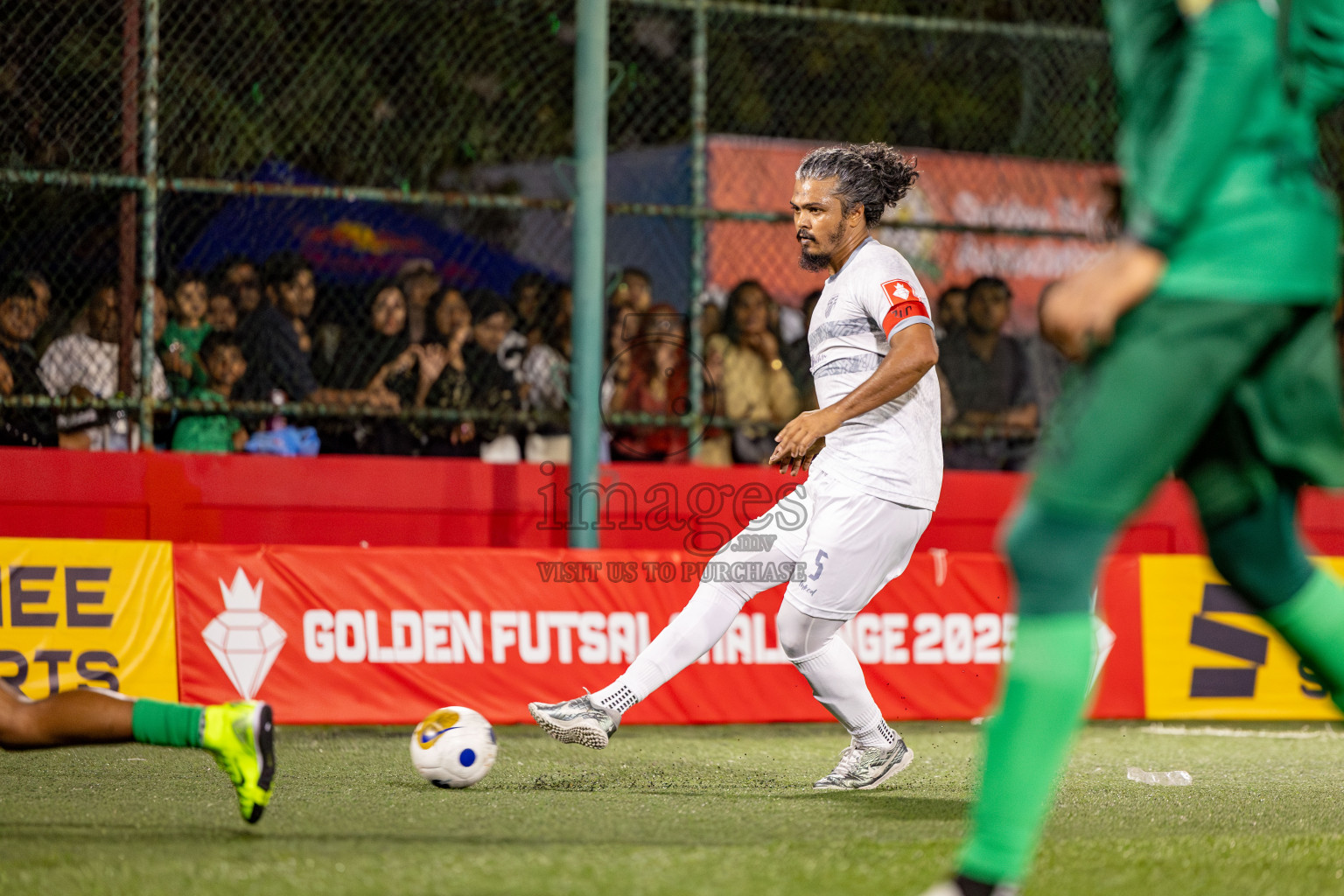 HA. Vashfaru vs HA. Utheemu in Day 1 of Golden Futsal Challenge 2025 on Sunday, 5th January 2025, in Hulhumale', Maldives 
Photos: Nausham Waheed / images.mv