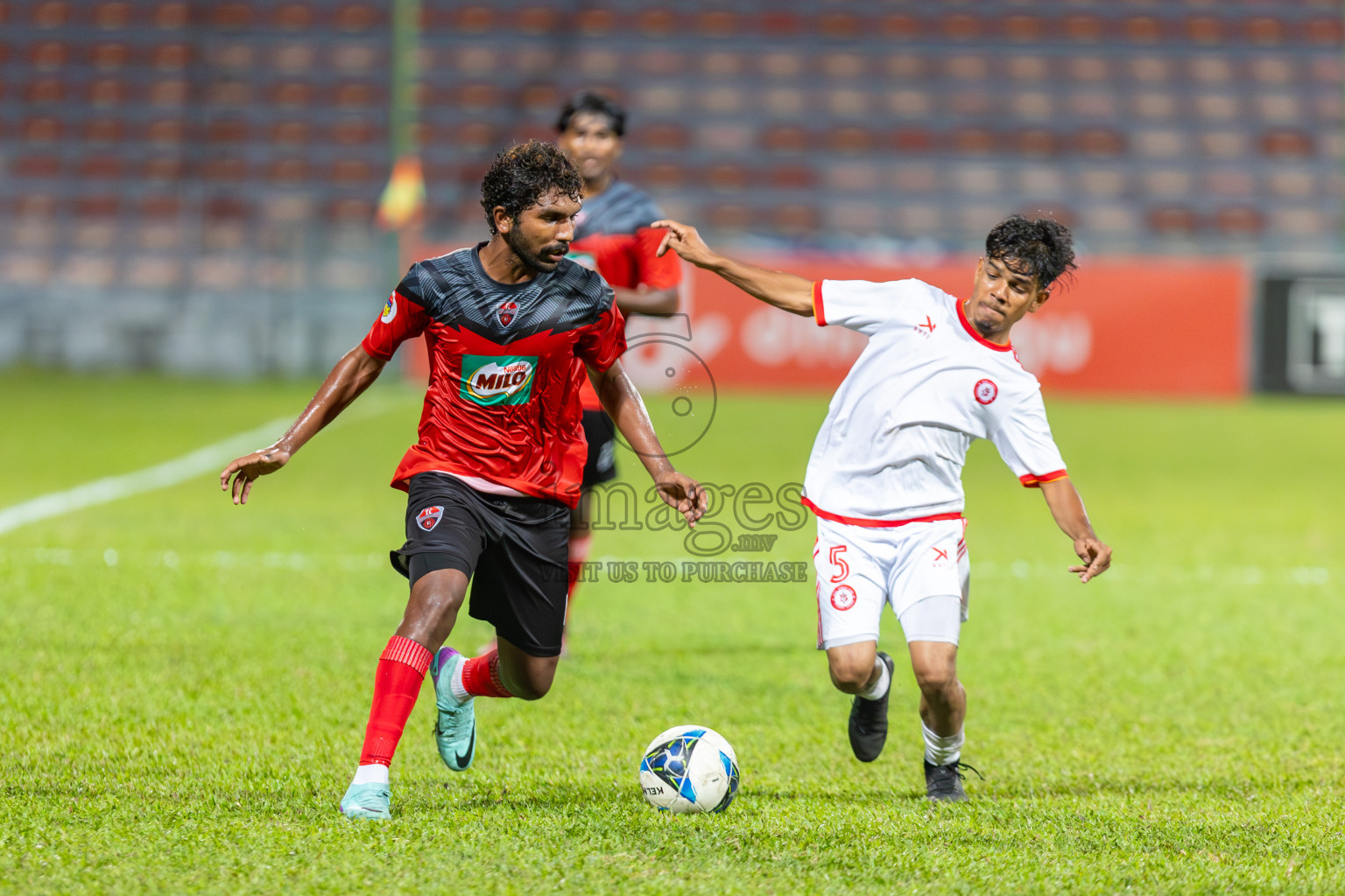 TC Sports Club vs Buru Sports Club in Under 19 Youth Championship 2024 was held at National Stadium in Male', Maldives on Wednesday, 12th June 2024. Photos: Mohamed Mahfooz Moosa / images.mv