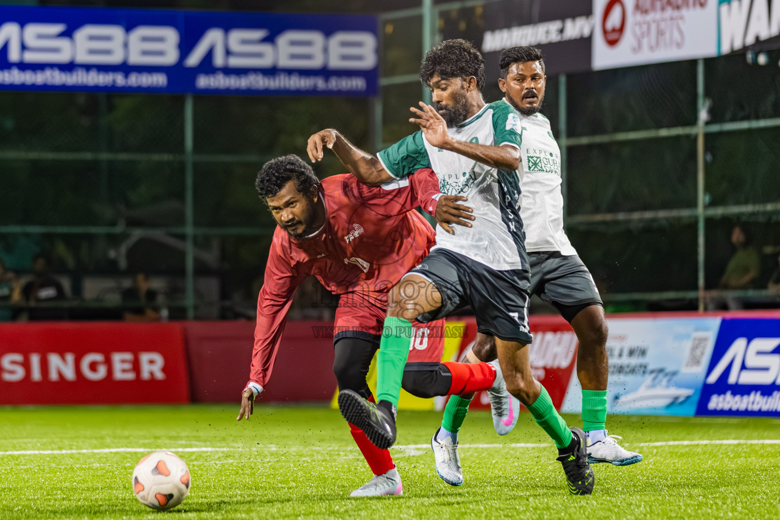 Team HPSN vs Club Binara in Club Maldives Cup Classic 2025 held in Rehendi Futsal Ground, Hulhumale', Maldives on Monday, 15th September 2025. Photos: Areef / images.mv