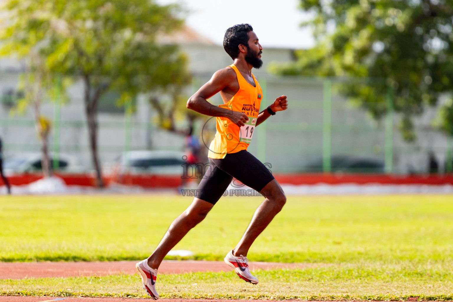 Day 1 of National Athletics Championship 2025 was held at Ekuveni Running Ground in Male', Maldives on Thursday, 14th August 2025. Photos: Nausham Waheed / images.mv