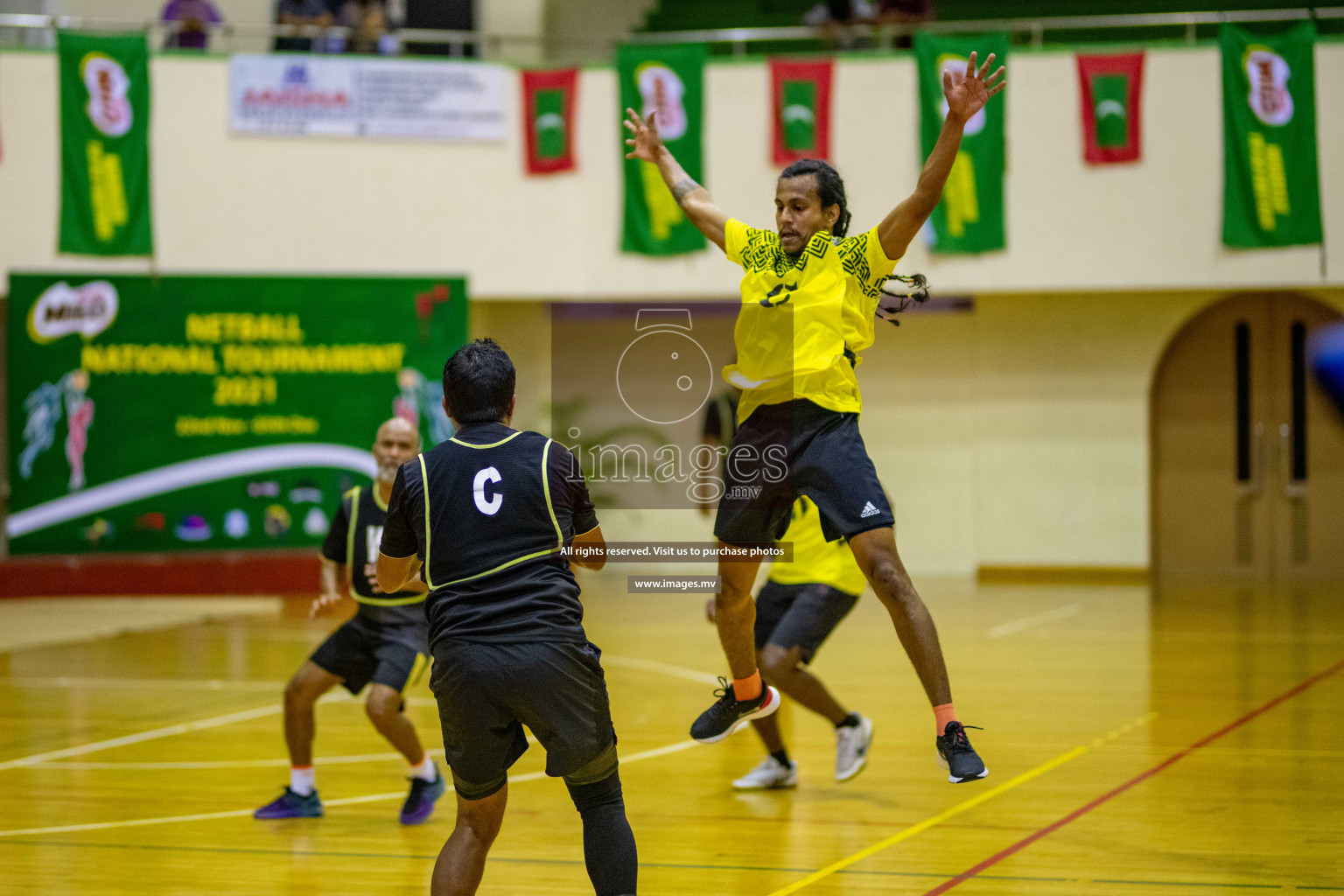 Kulhudhuffushi Youth & R.C vs Club Matrix in the Finals of Milo National Netball Tournament 2021 held on 4th December 2021 in Male', Maldives Photos: Ismail Thoriq, Maanish / images.mv