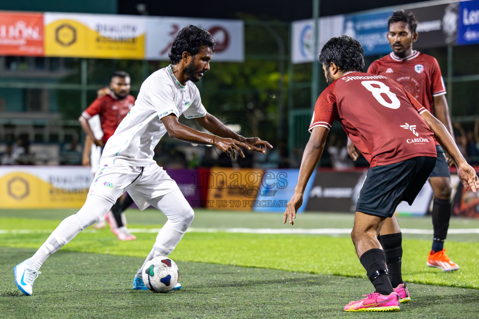 CLUB 220 vs TEAM MCC in Club Maldives Classic 2024 held in Rehendi Futsal Ground, Hulhumale', Maldives on Sunday, 15th September 2024. Photos: Mohamed Mahfooz Moosa / images.mv