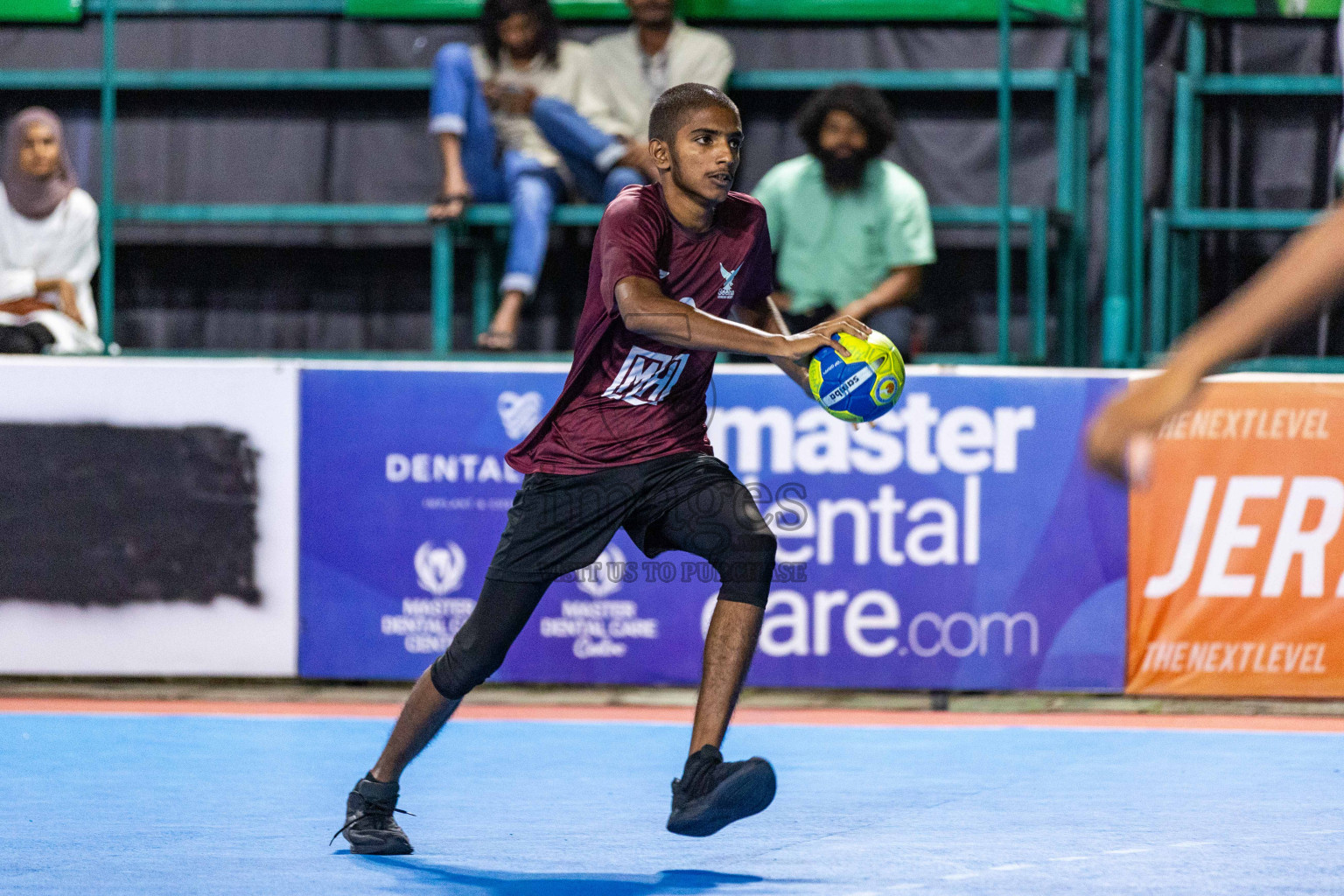 Day 17 of 10th National Handball Tournament 2023, held in Handball ground, Male', Maldives on Friday, 15th December 2023 Photos: Nausham Waheed/ Images.mv