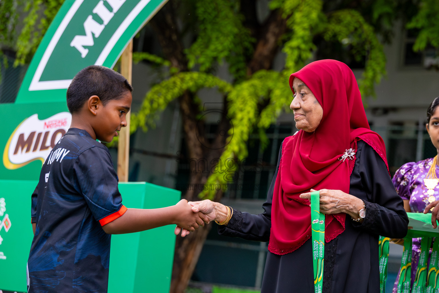 Day 3 of MILO SVAM Juniors 2025 (U-8) was held at Henveiru Stadium in Male', Maldives on Saturday, 28th June 2025. Photos: Ismail Thoriq / images.mv